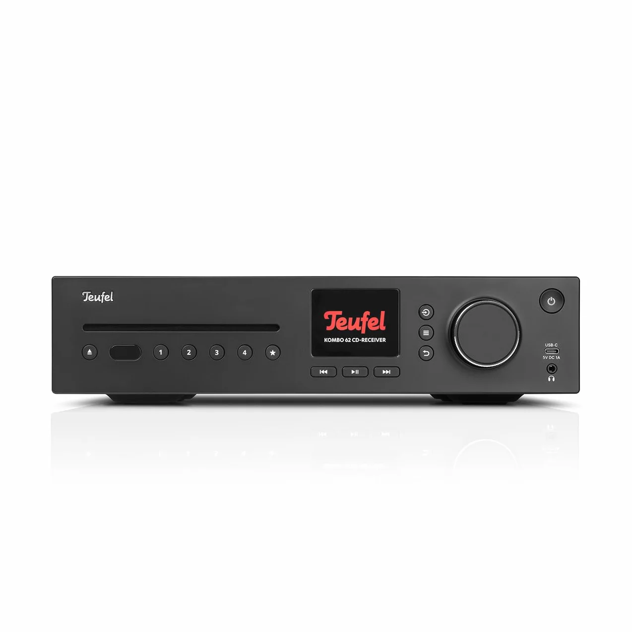 Amplituner stereo KOMBO 62 Odtwarzacz CD Radio DAB+ FM Bluetooth