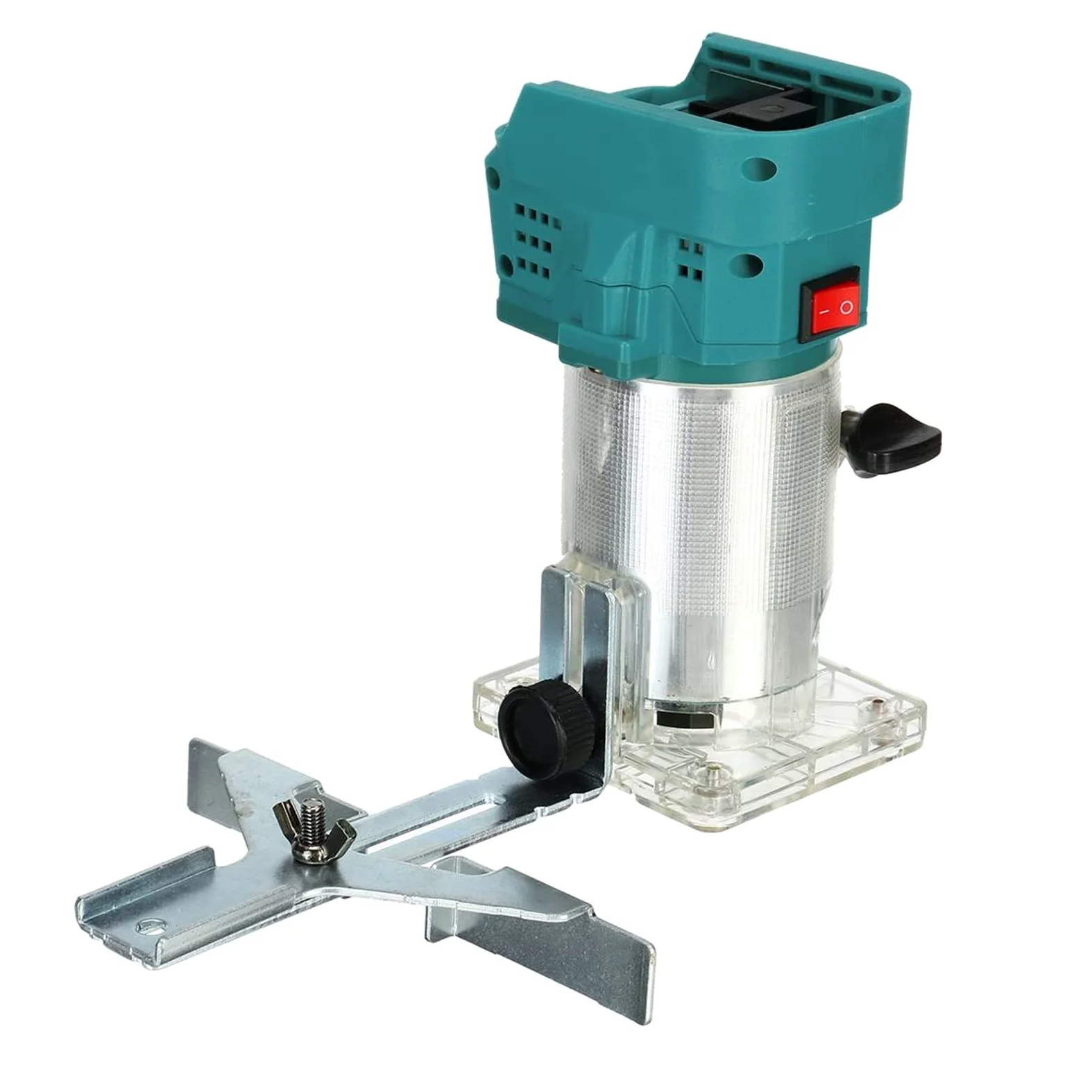 Frezarka do drewna 850W elektryczny trymer Wookworking grawerowanie dłutowanie ręczne przycinanie maszyna do rzeźbienia frez do drewna Router frezowanie do akumulatora Stabilne i precyzyjne cięcie