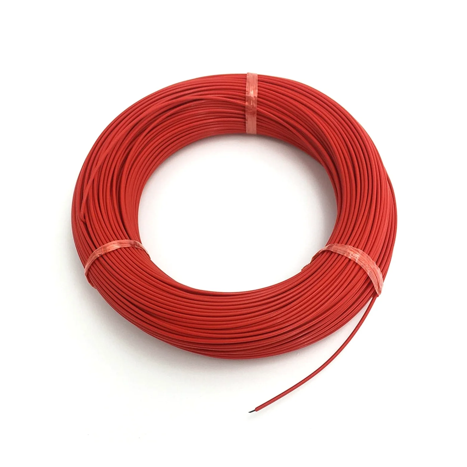 100m podczerwieni 1K 2K 3K 6K 9K 12K 18K 24K fluoroplastyczny ciepły kabel ogrzewanie podłogowe DIY elektryczny kabel grzewczy Joyous (rozmiar: 100m, kolor: 12K 33 Ohm)