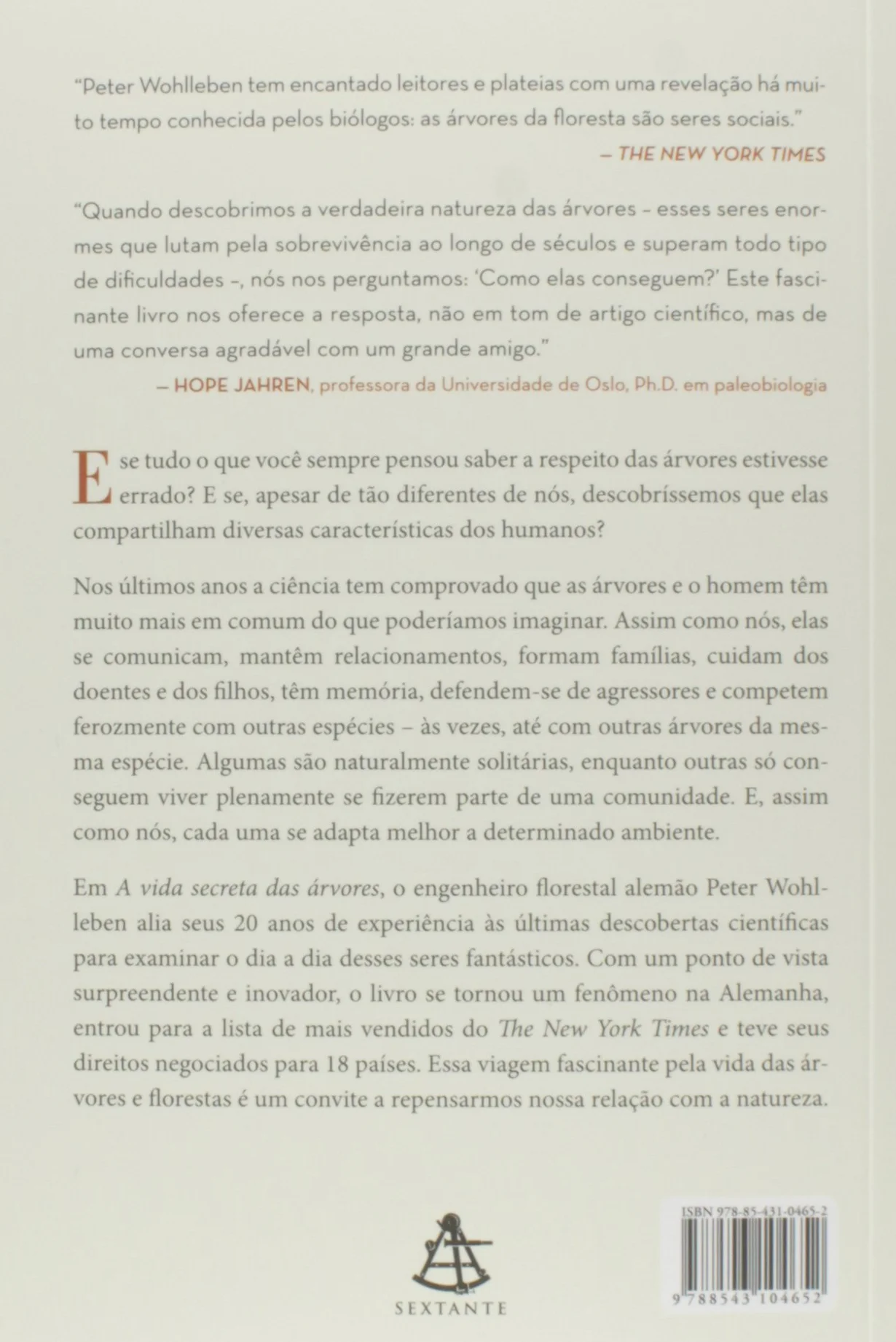 A Vida Secreta Das Arvores (Em Portugues do Brasil)