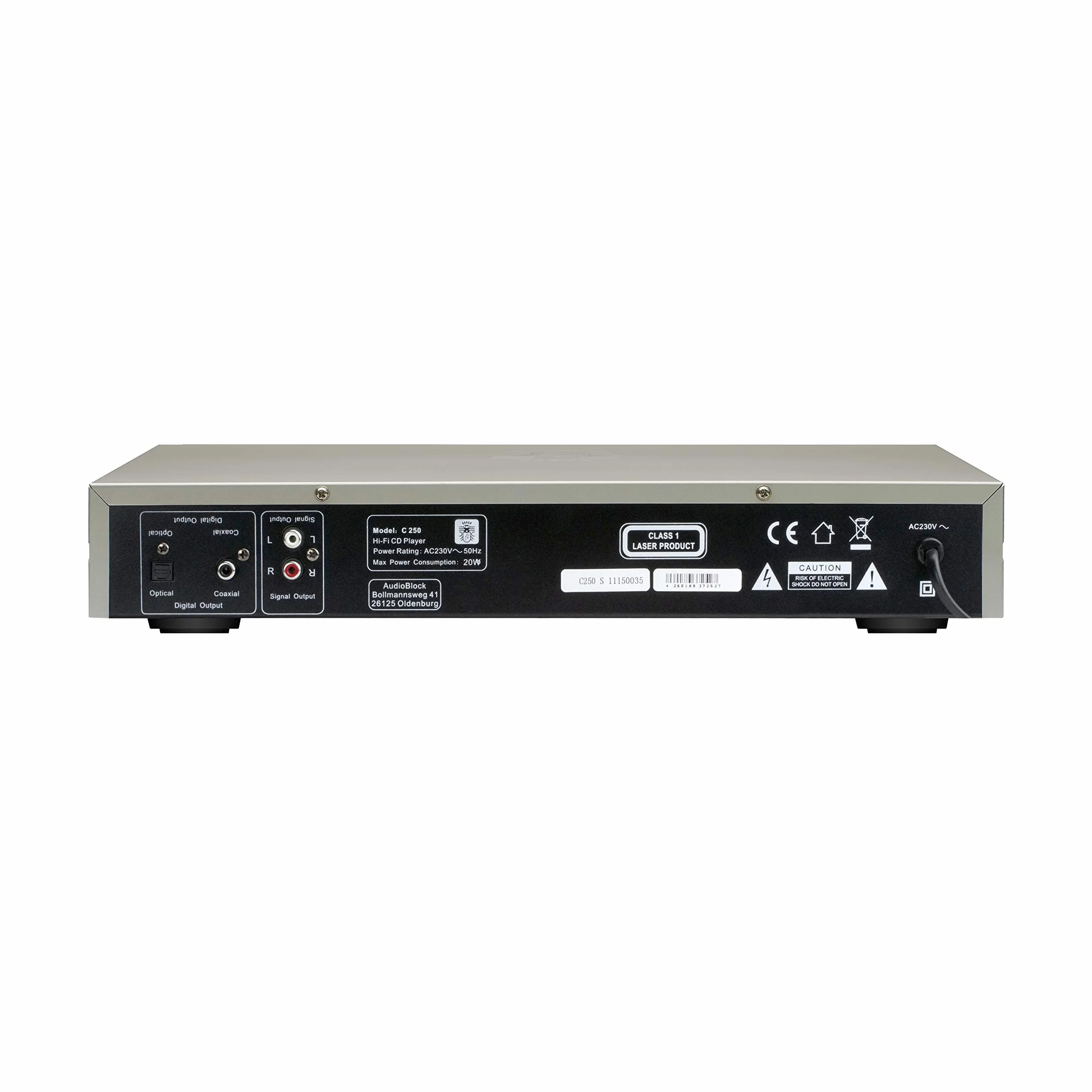 Block Odtwarzacz CD (C250S Silver)