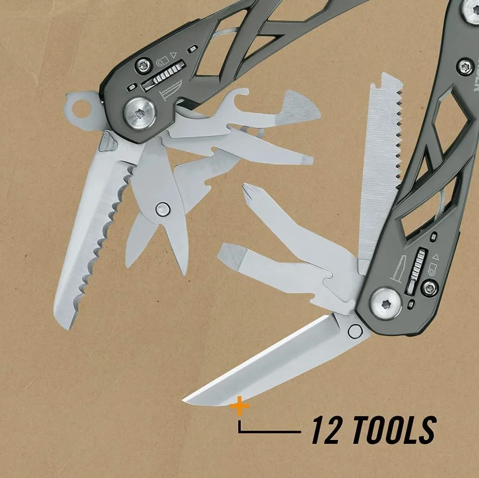Gerber Narzędzie wielofunkcyjne z nylonową osłoną i 12 funkcjami, Suspension Multi-Tool, 1003720