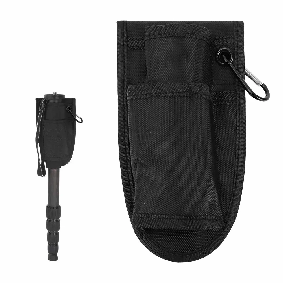 Monopod Uchwyt na Pasek Wodoodporna Torba na Talię Etui Kieszonkowe do Lustrzanki Cyfrowej