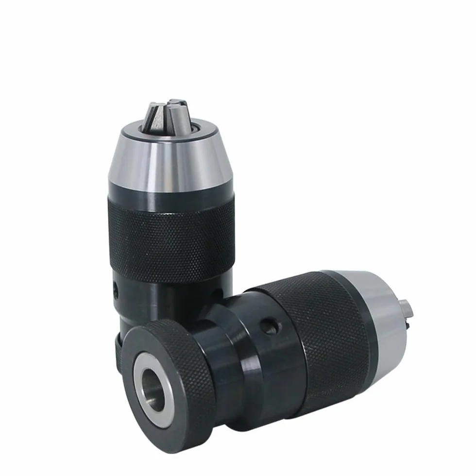 1 x B12 B16 B18 B22 uchwyt wiertarski, szybkozaciskowy uchwyt wiertarski, samozaciskowy, automatyczna blokada, zakres mocowania 110 mm, 113 mm, 116 mm (nr 3322) (B16 1-16 mm)