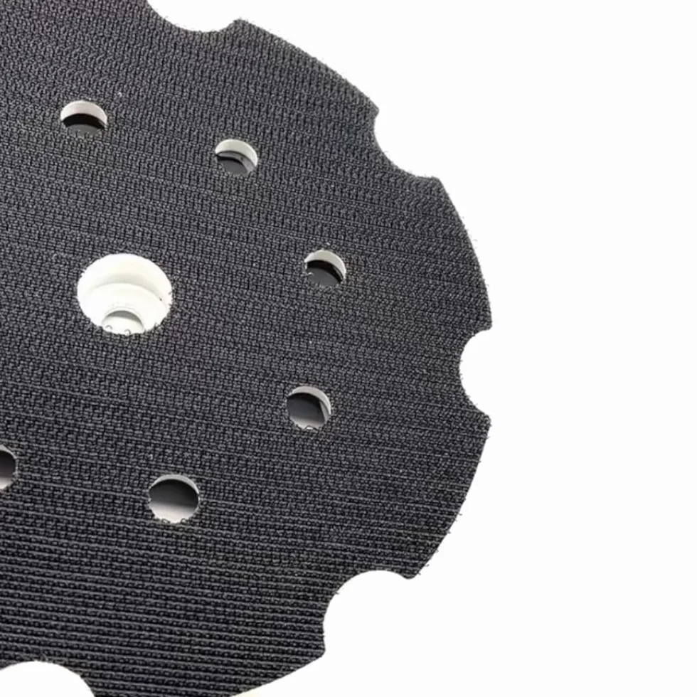 3 x Trade-Shop 8-otworowy 125 mm talerz samoprzylepny na rzep talerz szlifierski talerz podporowy kompatybilny z Makita PO5000C, PO6000C, DPO500Z, DPO600Z zastępuje 197922-4