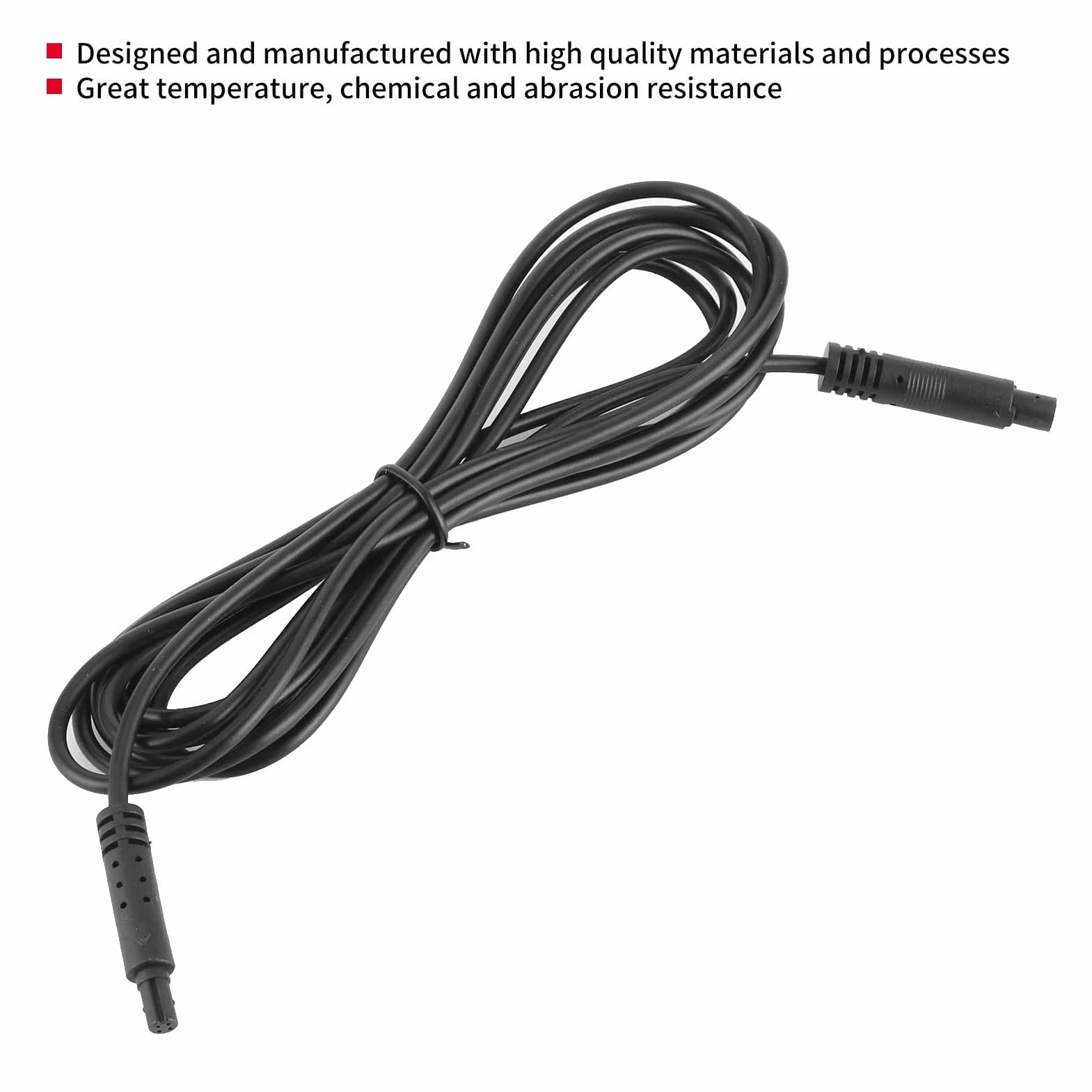 Kabel Kamery Cofania 4-Pinowy 2,5 m 12 V 24 V Przedłużacz Do Przyczepy Kempingowej