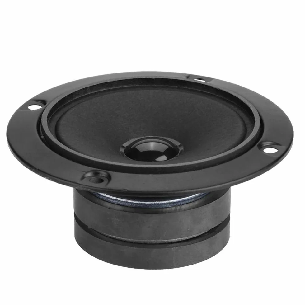 Garsent 3-calowe głośniki stereo 2-drożne HiFi 4 Ohm basowe do samochodu i łodzi
