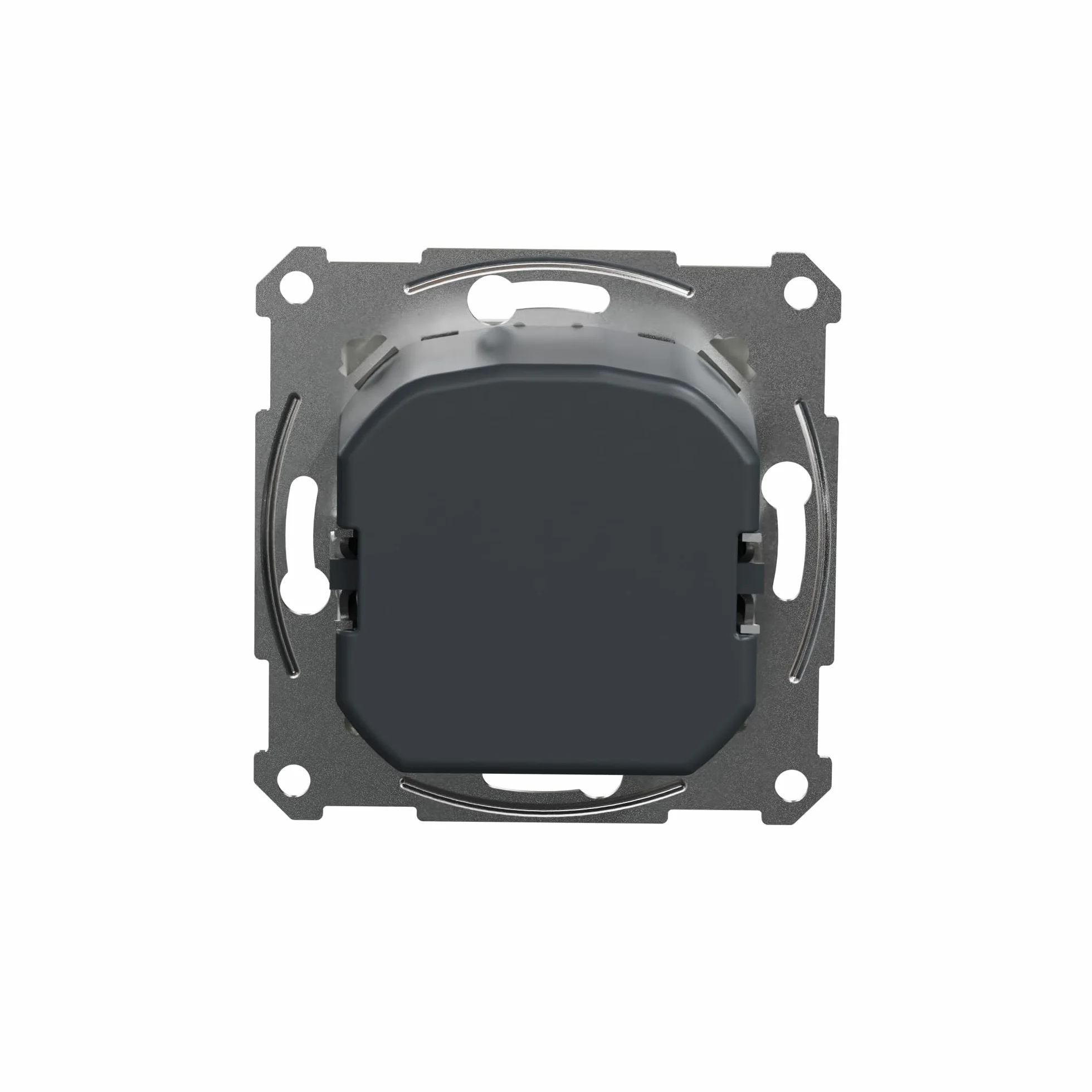 Schneider Electric Asfora EPH6870121D ściemniacz, ściemniacz obrotowy do lamp LED, lampy halogenowe, 230 V, 0-370 W, podtynkowy, sekcja fazy, biały