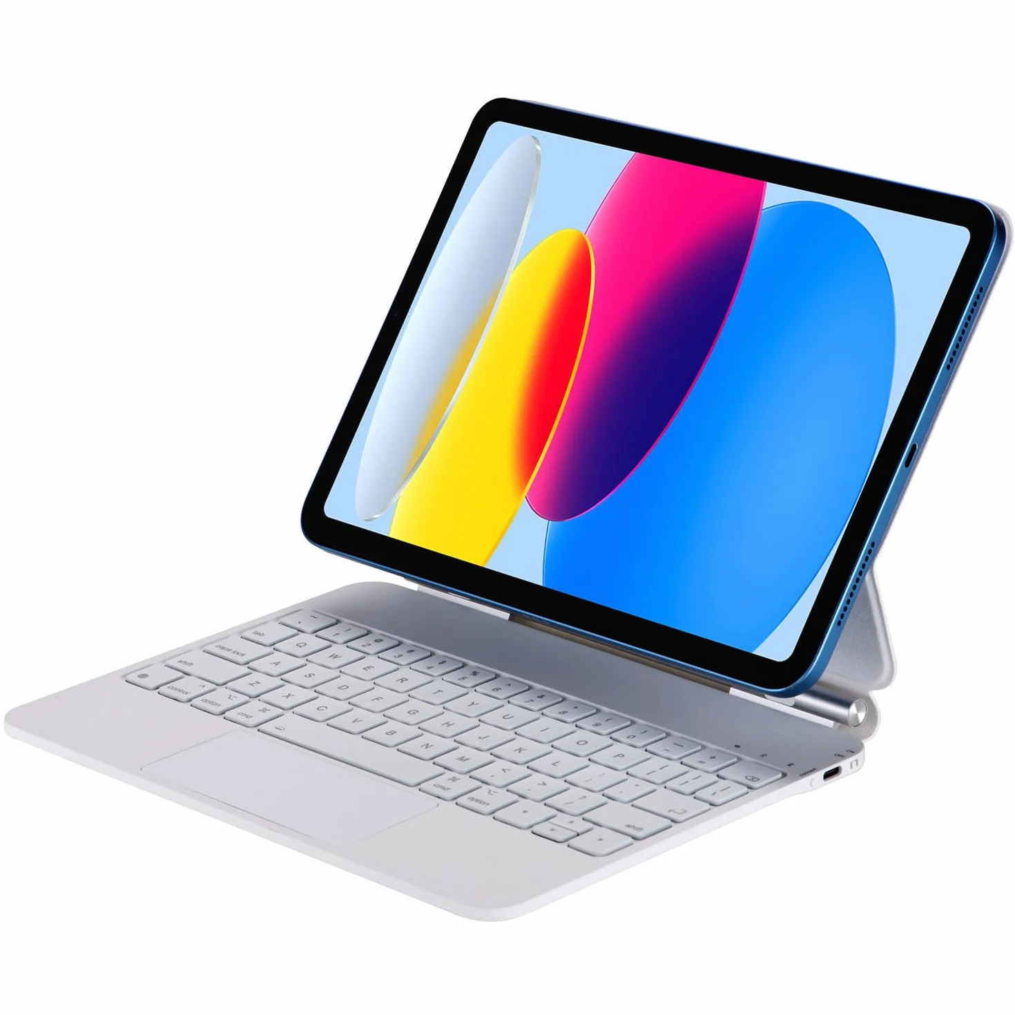 Etui na klawiaturę Bluetooth do iPad 10. generacji i iPad (A16) 11. generacji, magnetyczna podstawka