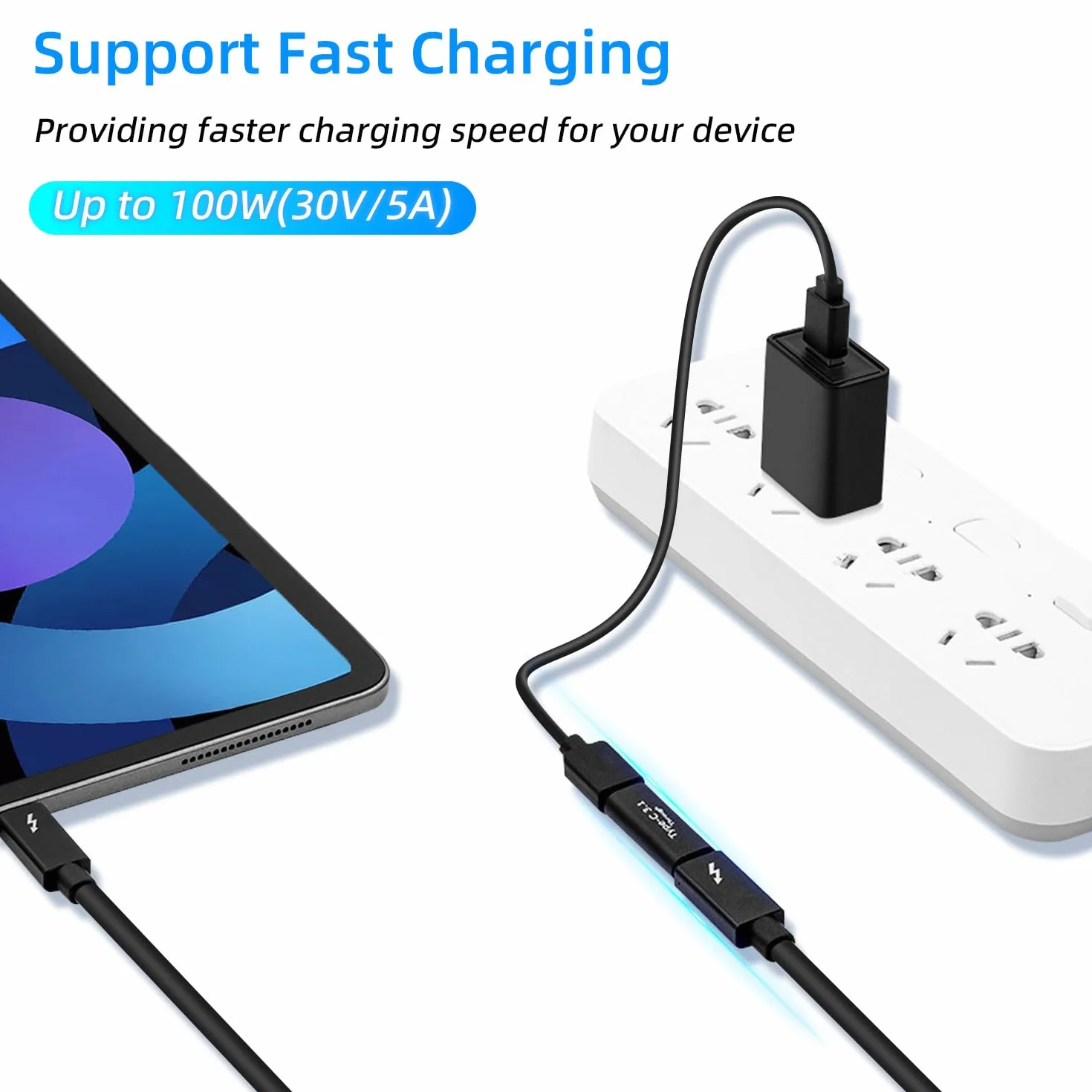 Mcbazel złącze USB C 3.1 adapter gniazda na gniazdo OTG 4K 10 Gbps