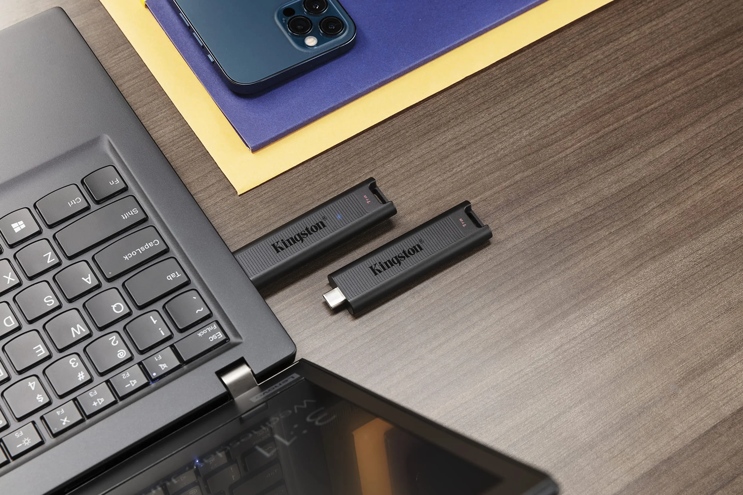 Kingston DataTraveler Max 512 GB USB 3.2 Gen 2 pamięć flash typ C 1000 MB/s odczyt 900 MB/s zapis