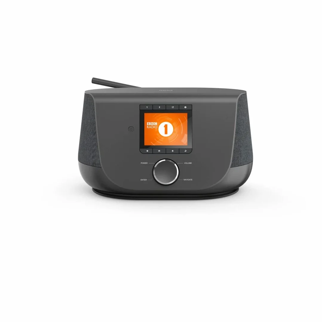 Hama Radio cyfrowe internetowe DIR3300SBT FM DAB/DAB+ Bluetooth WLAN 20W stereo czarne