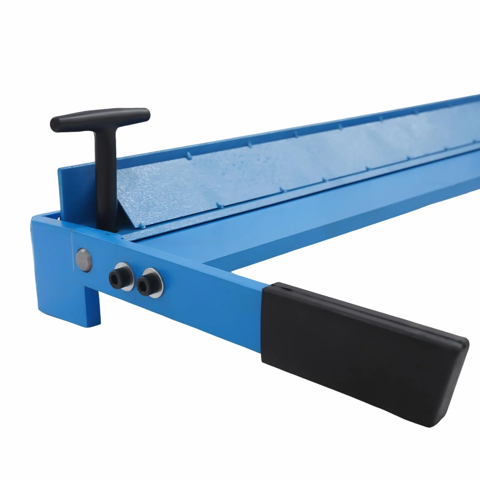 Ręczna giętarka do rur, maks. szerokość robocza 630 mm, kąt gięcia 0-120°, wydajność zginania 1-1,2 mm, niebieska giętarka, urządzenie do gięcia rur miedzianych