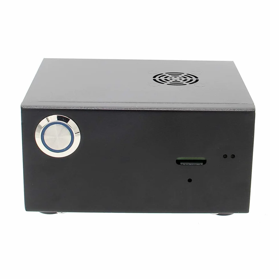 Geekworm Raspberry Pi 3B+/3B metalowa obudowa X820 V3.0 SATA SSD HDD Storage Board X735
