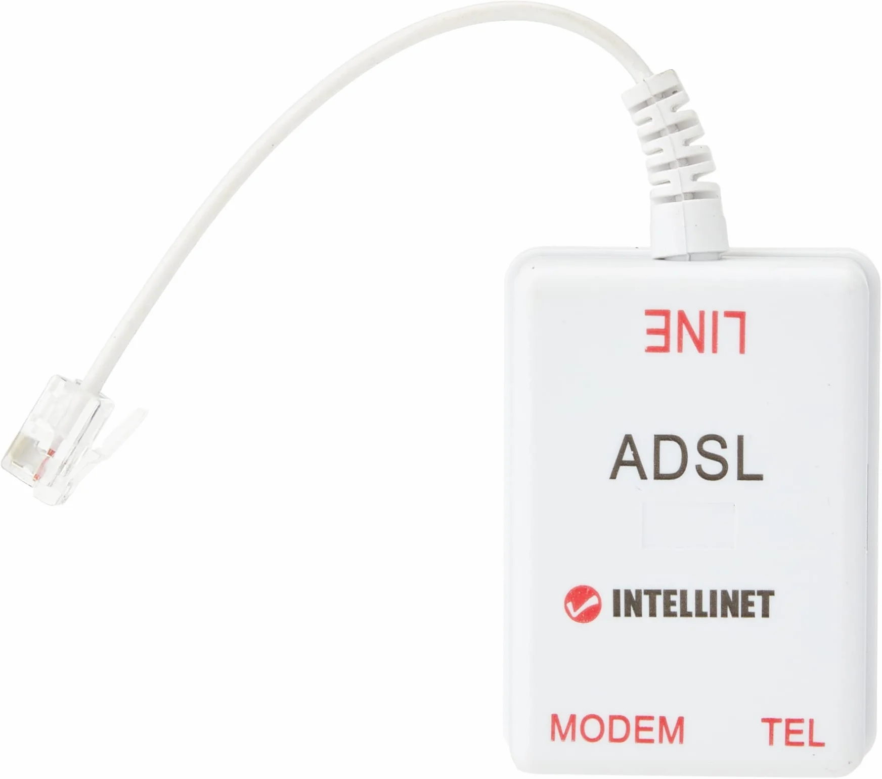 Intellinet 201124 rozdzielacz ADSL biały
