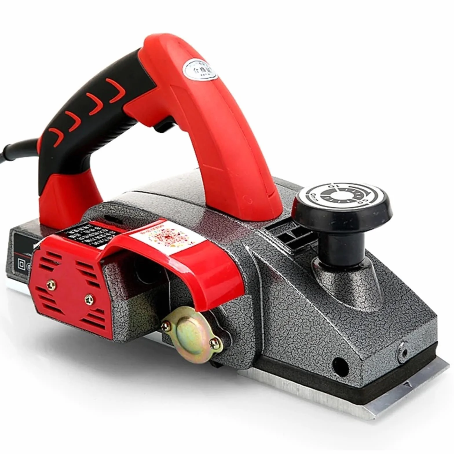Elektryczna strugarka do obróbki drewna Wielofunkcyjna przenośna strugarka do drewna DIY do prac stolarskich Ręczna/stołowa 2 w 1 Elektryczna maszyna do strugania
