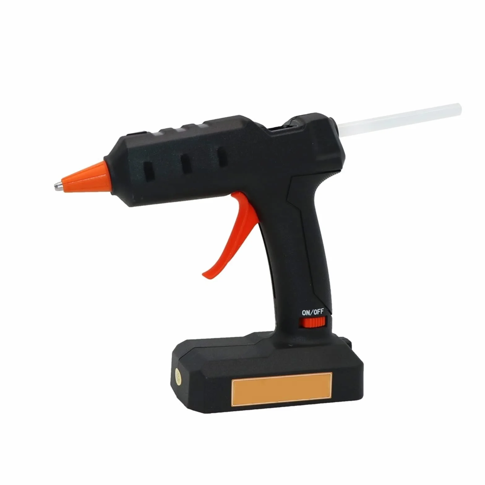 Bezprzewodowy pistolet do klejenia na baterie, narzędzie do klejenia na gorąco 50 W, do majsterkowania, naprawy i majsterkowania z patyczkami 7 mm, szybkie nagrzewanie, idealne do projektów domowych