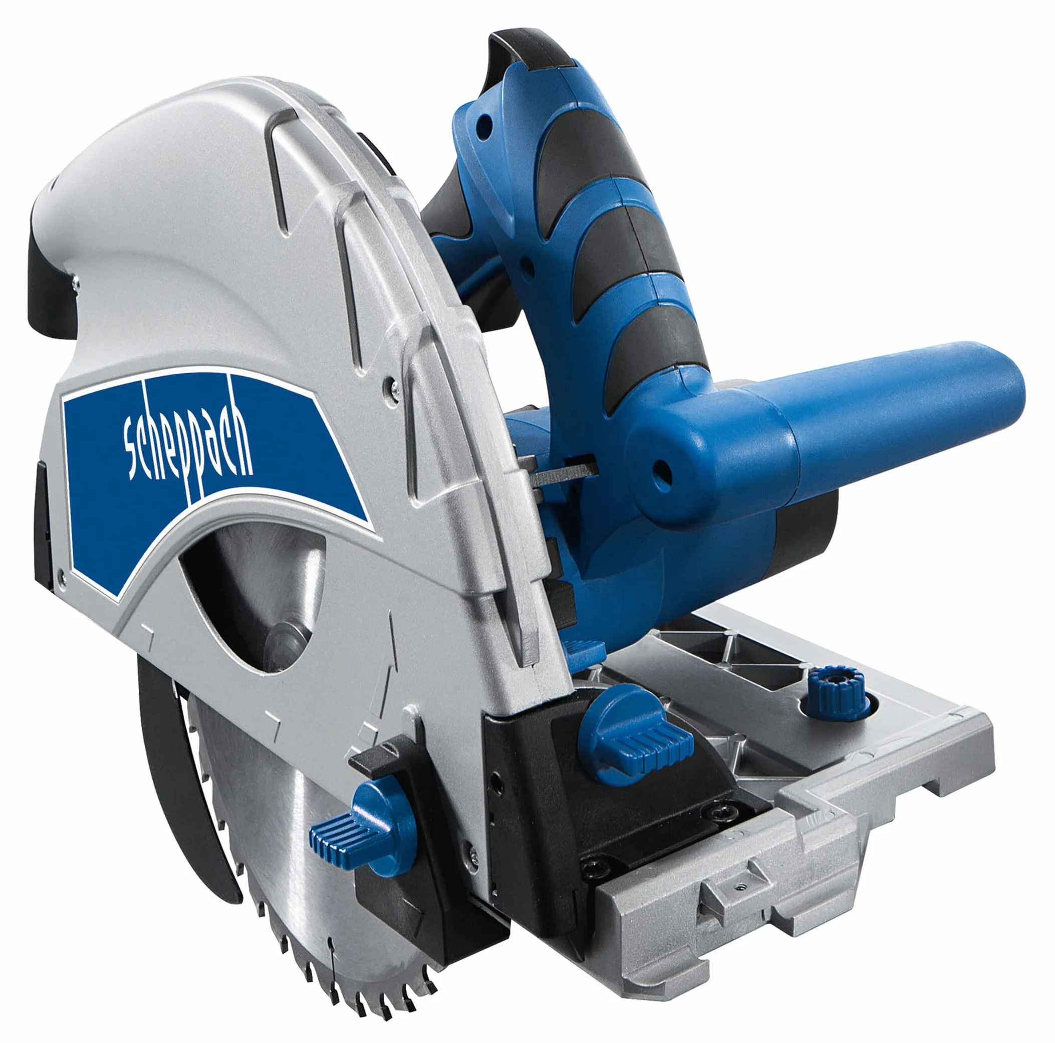 Scheppach Piła zanurzeniowa PL75 pilarka tarczowa 1600 W, głębokość cięcia 75 mm, brzeszczot Ø 210 mm, 36 zębów