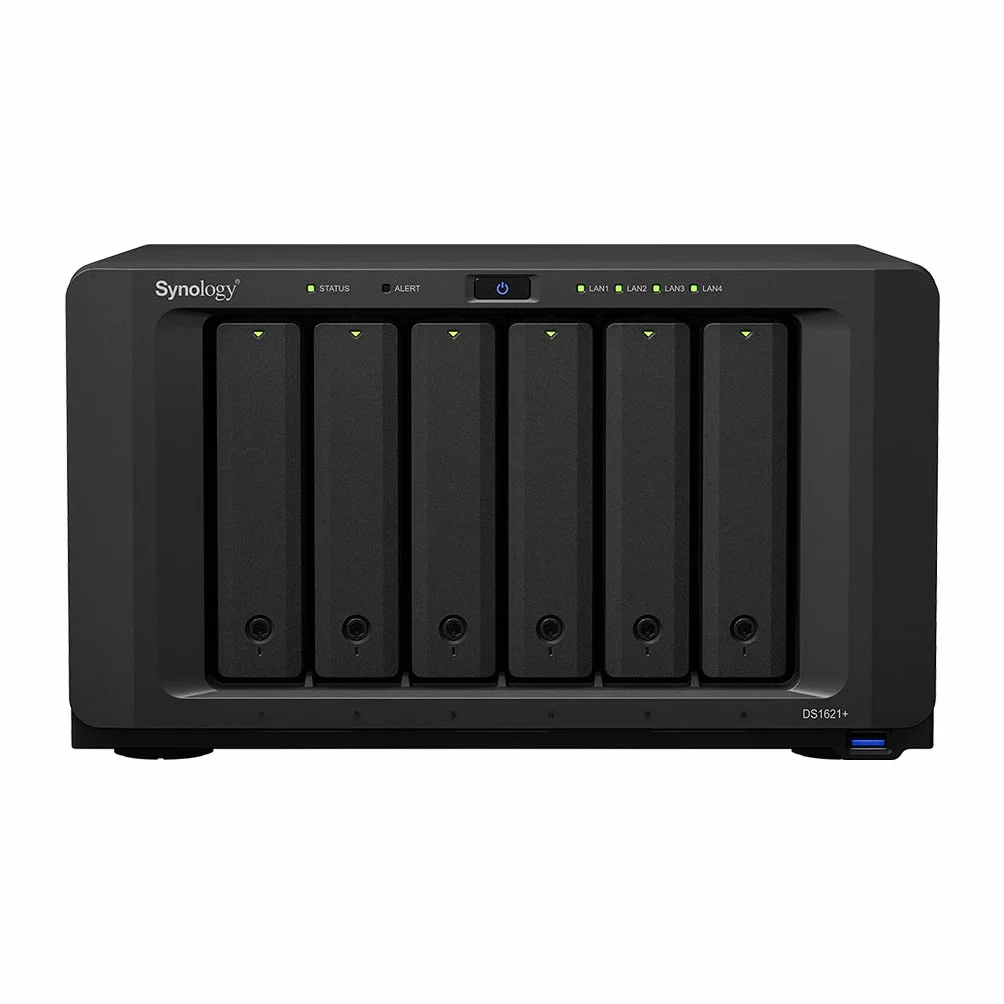 Synology DS1621+ 6-Bay NAS 48TB Bundle 6x 8TB WD Red Plus