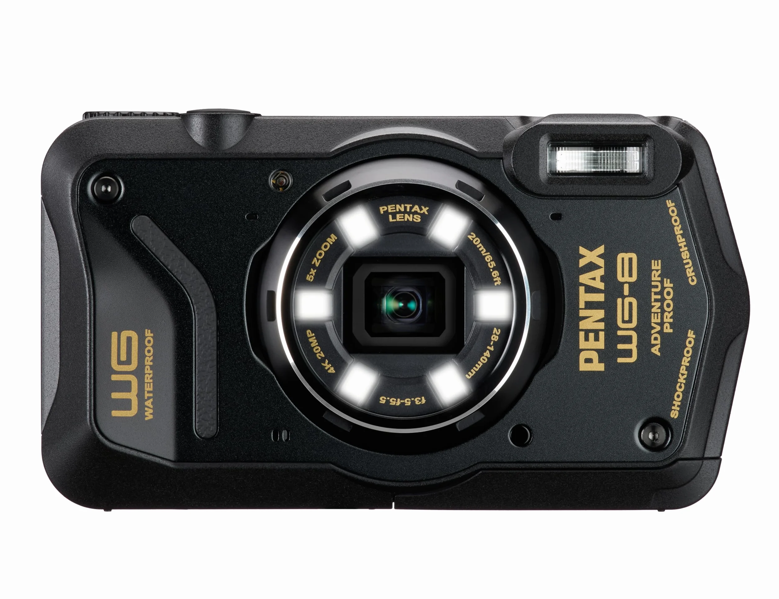 Pentax WG-8 Czarny Aparat Przygodowy Wodoodporny