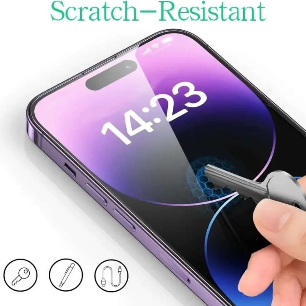Szkło hartowane 9H iPhone 14 Pro folia ochronna 6,1 cala HD