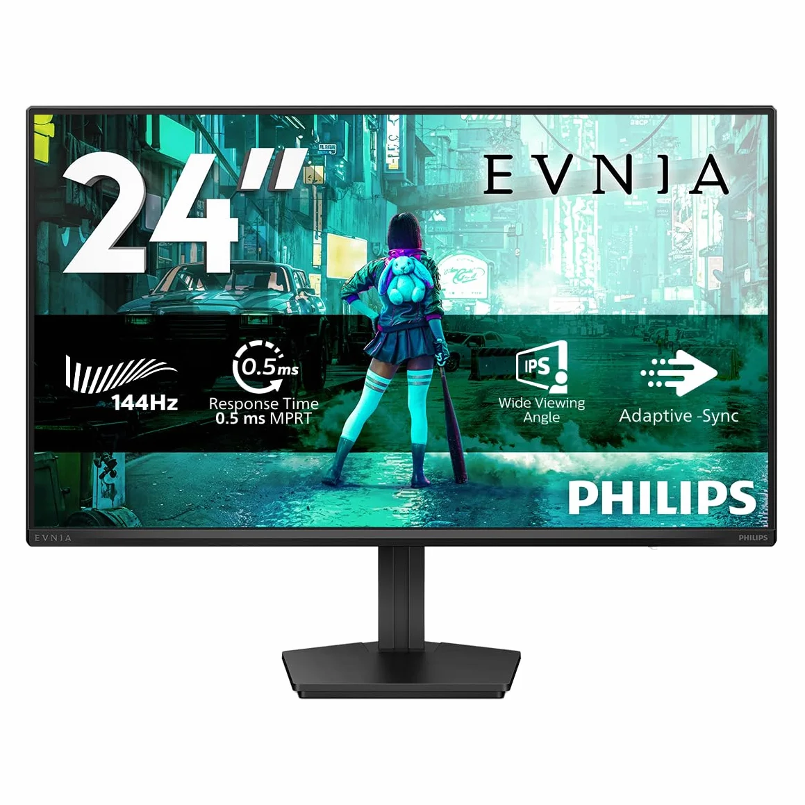 Philips Evnia 24M2N3200NF 24-calowy monitor gamingowy Full HD 144 Hz 1920x1080 HDMI 2.0 DisplayPort 1.4 czarny