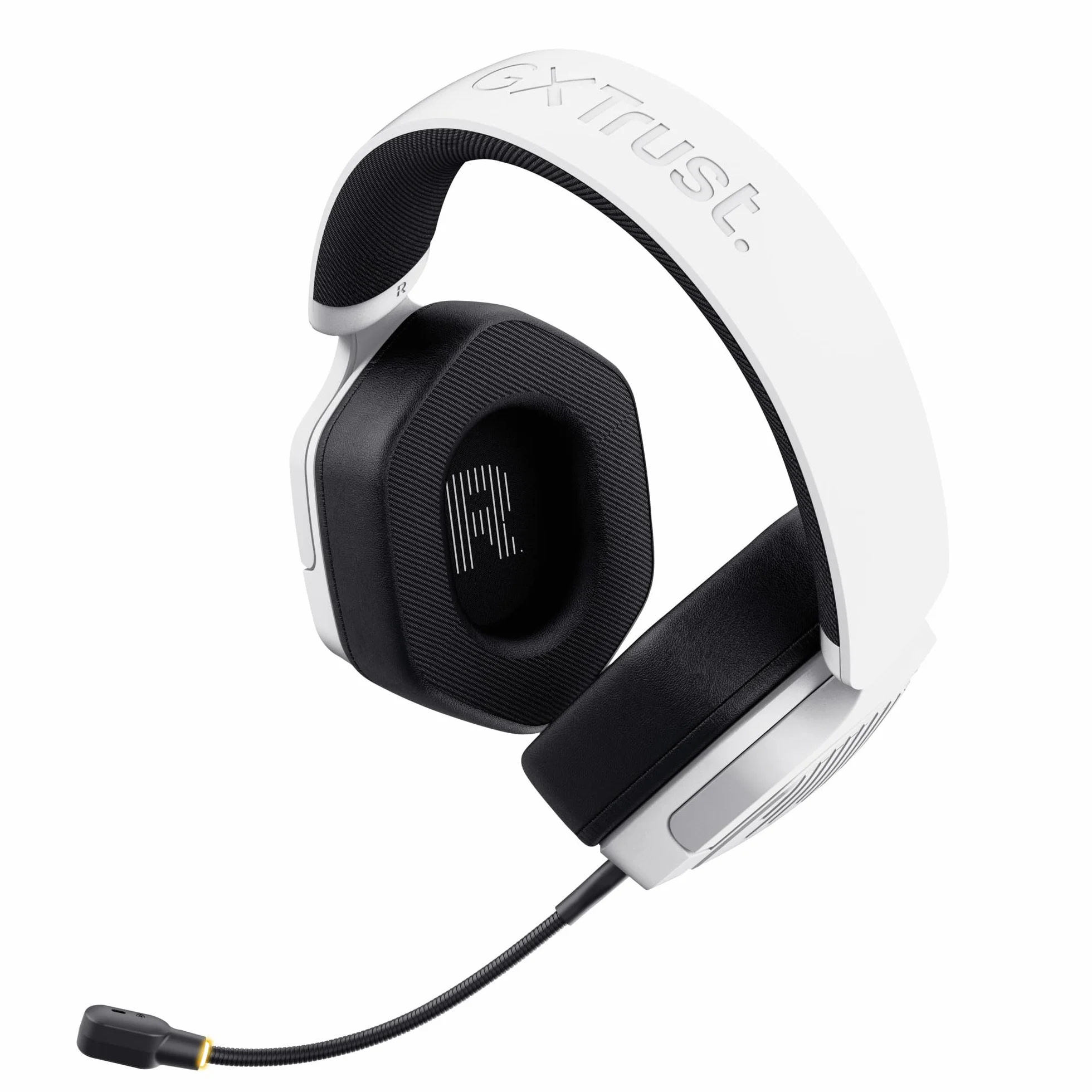 Trust GXT 1493W Ravox Bezprzewodowe Słuchawki Gamingowe Bluetooth 2.4 GHz PS5 PS4 Switch PC 50mm 70h Biały