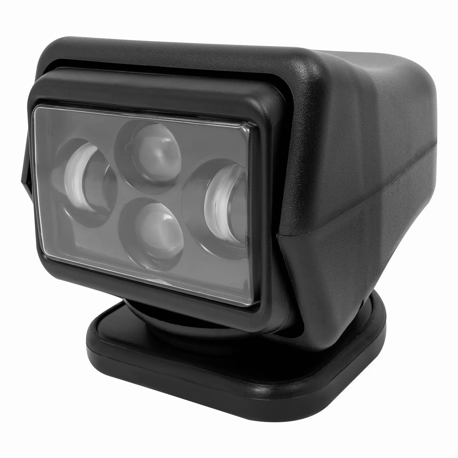 Reflektor LED, 60 W, 8000 lm, z pilotem zdalnego sterowania, obracany o 360°/120°, wodoszczelność IP67, lampa robocza zdalnie sterowana, zasięg świecenia 6500 K, reflektor roboczy do offroad