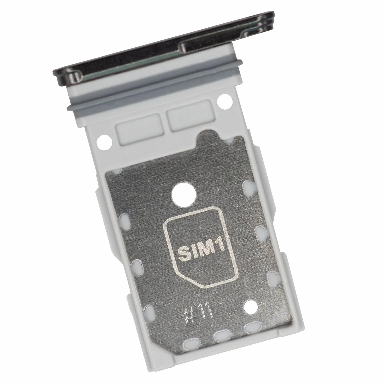 MMOBIEL Ramka do Karty Dual SIM do Samsung Galaxy S24 Ultra - Tacka z Pinezką SIM i Gumowym Pierścieniem Czarny