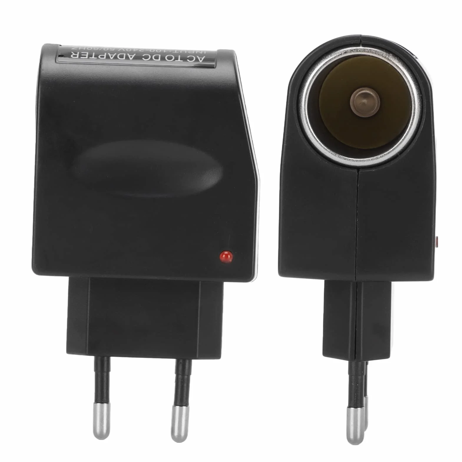 Uniwersalny Konwerter AC na DC 1500mA 1.5A 240V AC do 12V DC Adapter Gniazda Zapalniczki Samochodowej