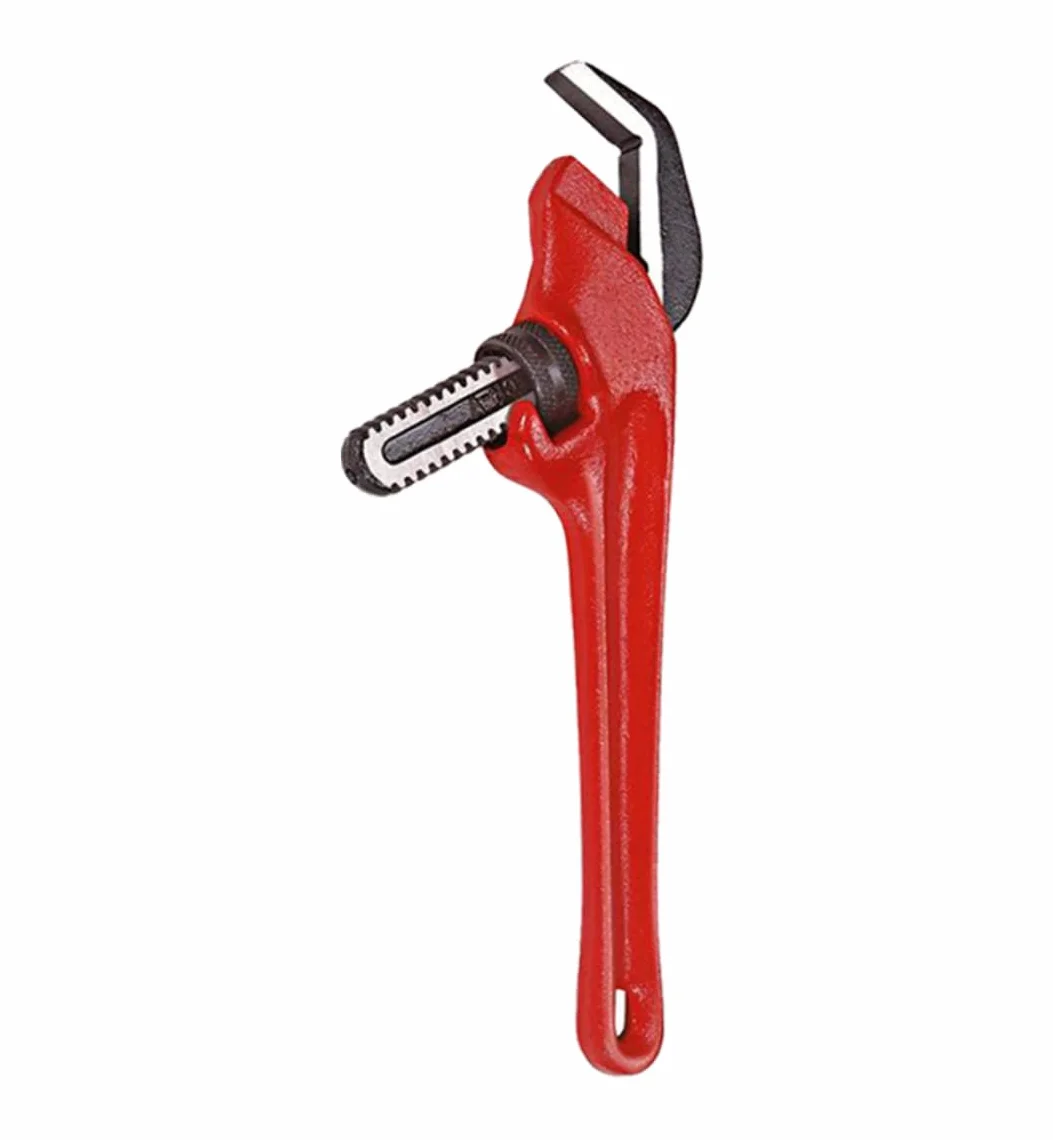 Klucz do rur o dużej wytrzymałości, konstrukcja z prostym przesunięciem do rur 1/8-5/8 cala, długość 24 cm, idealny do zadań hydraulicznych i naprawczych