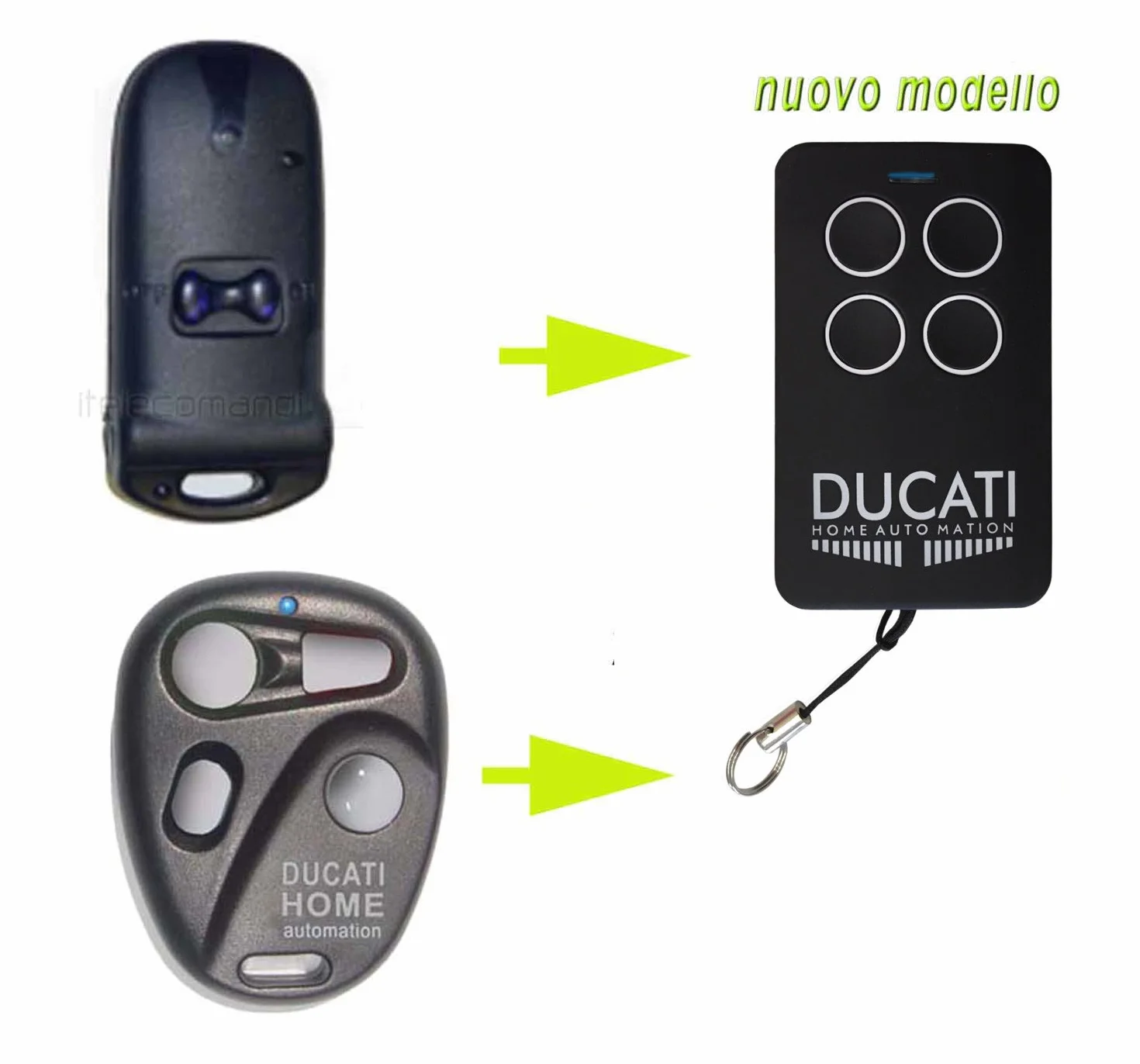 Oryginalny pilot zdalnego sterowania 6203, Ducati 6204, Allducks 6204