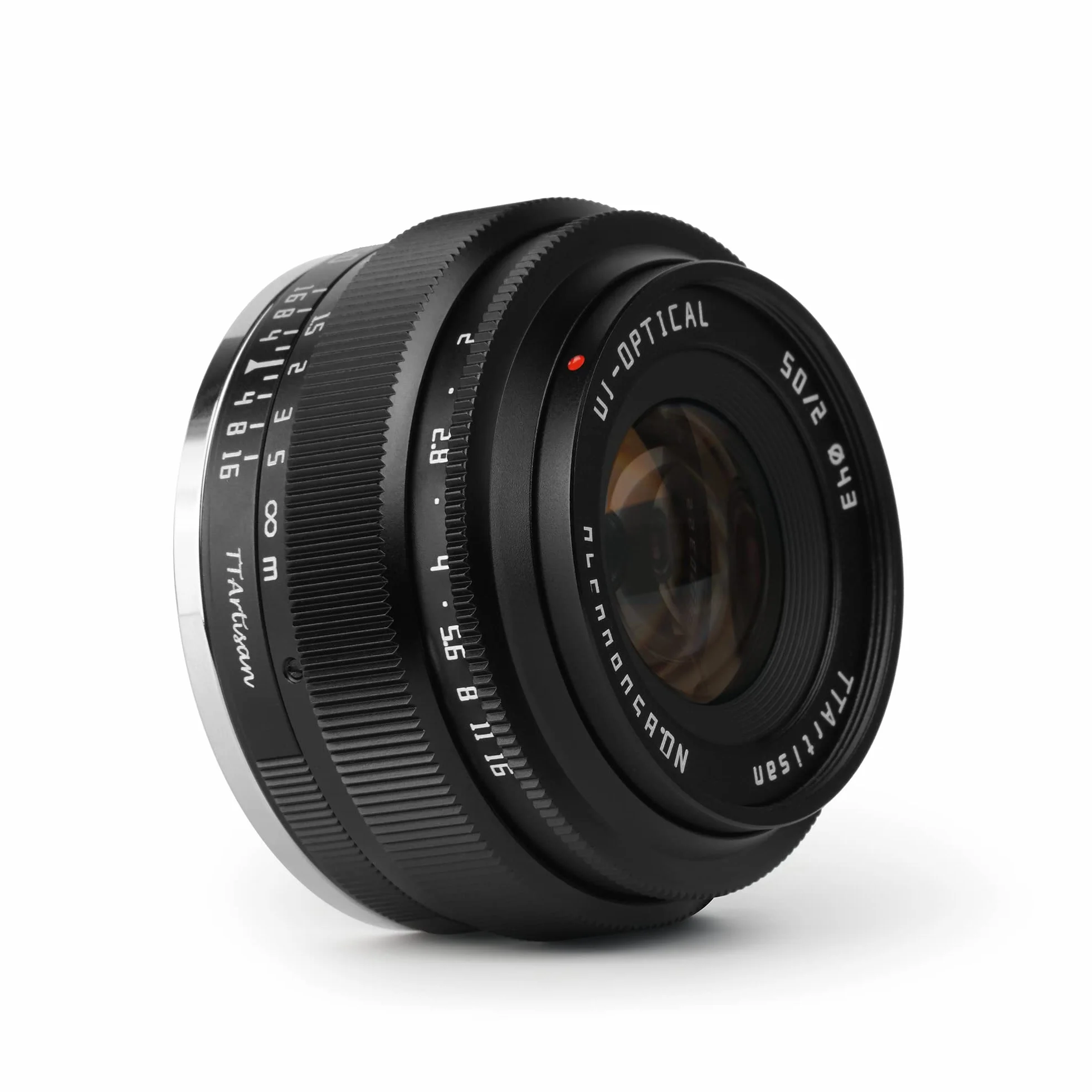 TTArtisan 50 mm F2 pełnoklatkowy ręczny obiektyw aparatu kompaktowa konstrukcja lekka standardowa ogniskowa obiektyw aparatu do montażu Sony E