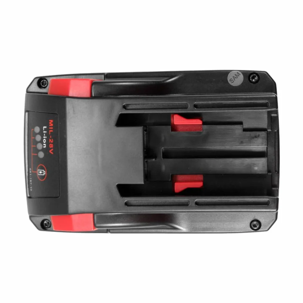 Wysokowydajny akumulator litowo-jonowy 28 V / 3000 mAh zastępuje AEG/Milwaukee 48-11-2830 0700956730 do V28PD V28CS V28CS/0 V28IW V28HX V28H V28G V28C V28AG V28AG V28AG V28AG V28B Würth 0700956730