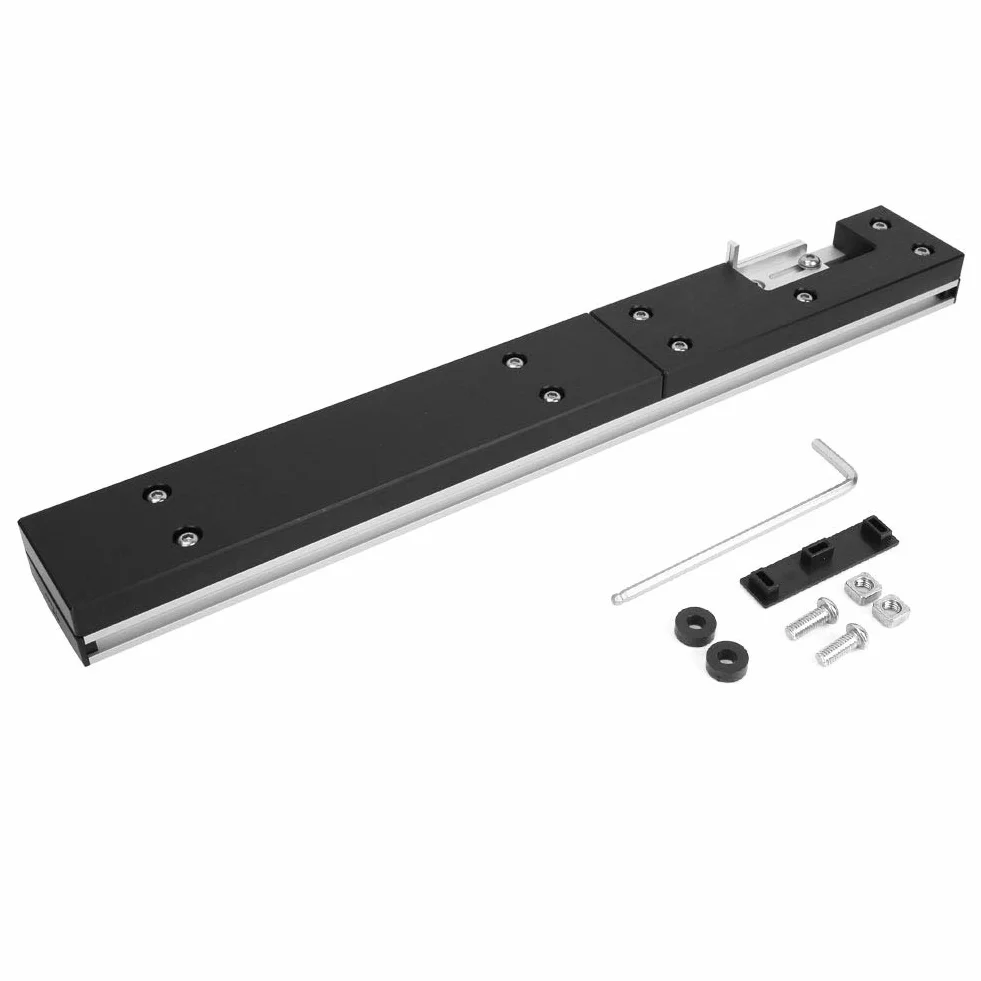 Przyrząd do cięcia ukośnego z przegubem skrzyniowym do montażu piły stołowej i piły tarczowej 450 mm, Box Joint Jig do obróbki drewna, stołowej piły tarczowej, narzędzia przesuwne