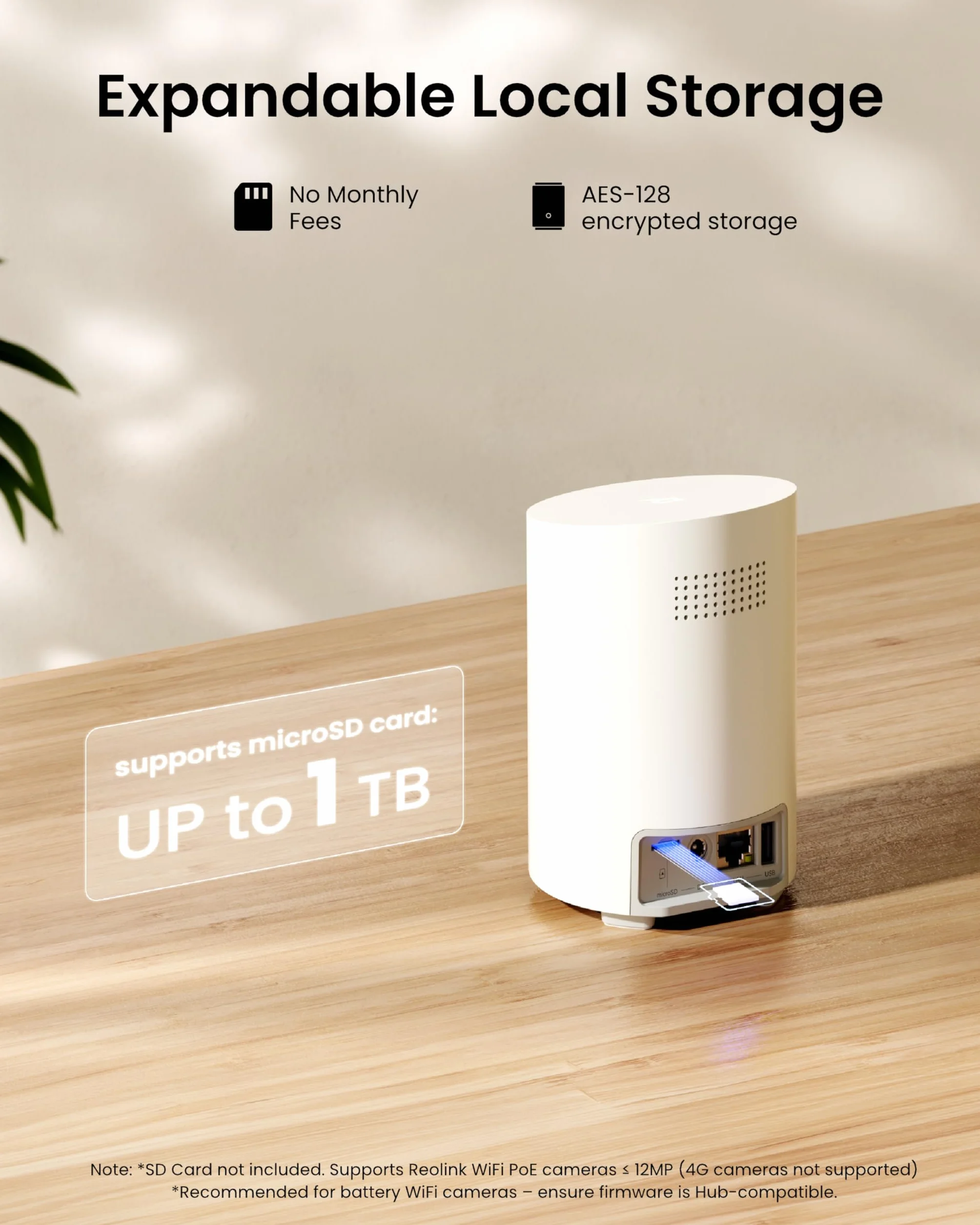 Reolink Argus MagiCam z zestawem Home Hub Mini, zewnętrzna kamera bateryjna 2 MP/1080p, wodoodporność IP67, dwa sposoby zasilania, montaż magnetyczny, zdalny dostęp, inteligentne odtwarzanie