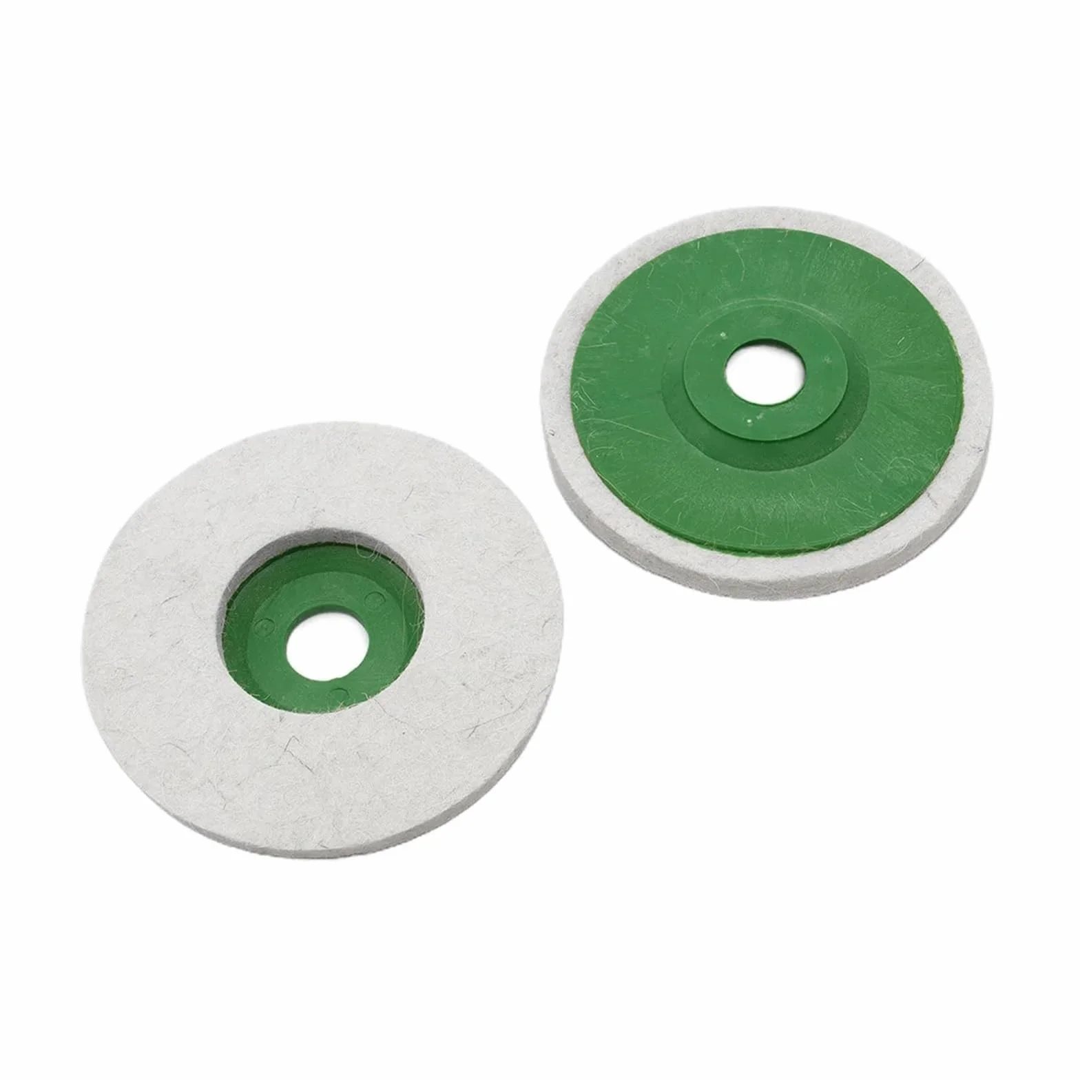 Polerująca tarcza szlifierki stołowej, 2 szt. 125 mm filc wełniany, tarcza polerska, tarcze polerskie