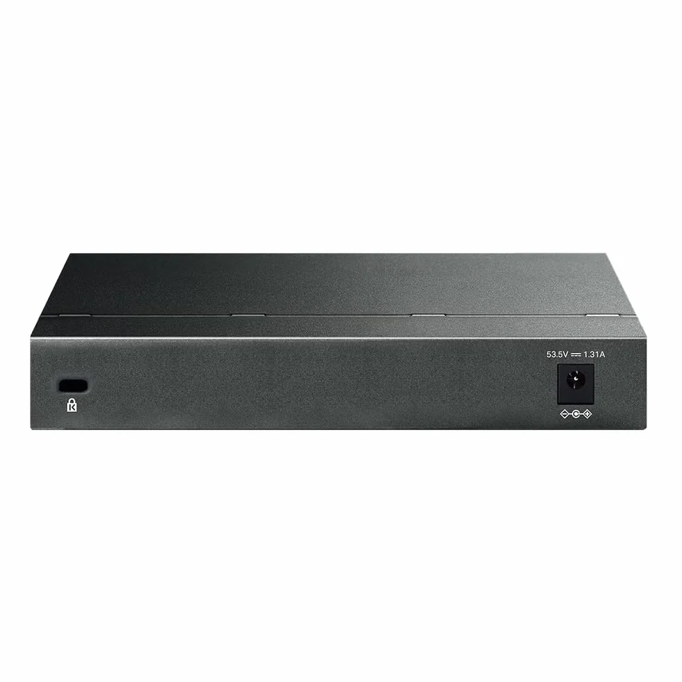 TP-Link TL-SG108PE Easy Smart Switch 8× Gigabit PoE+ 64 W VLAN QoS