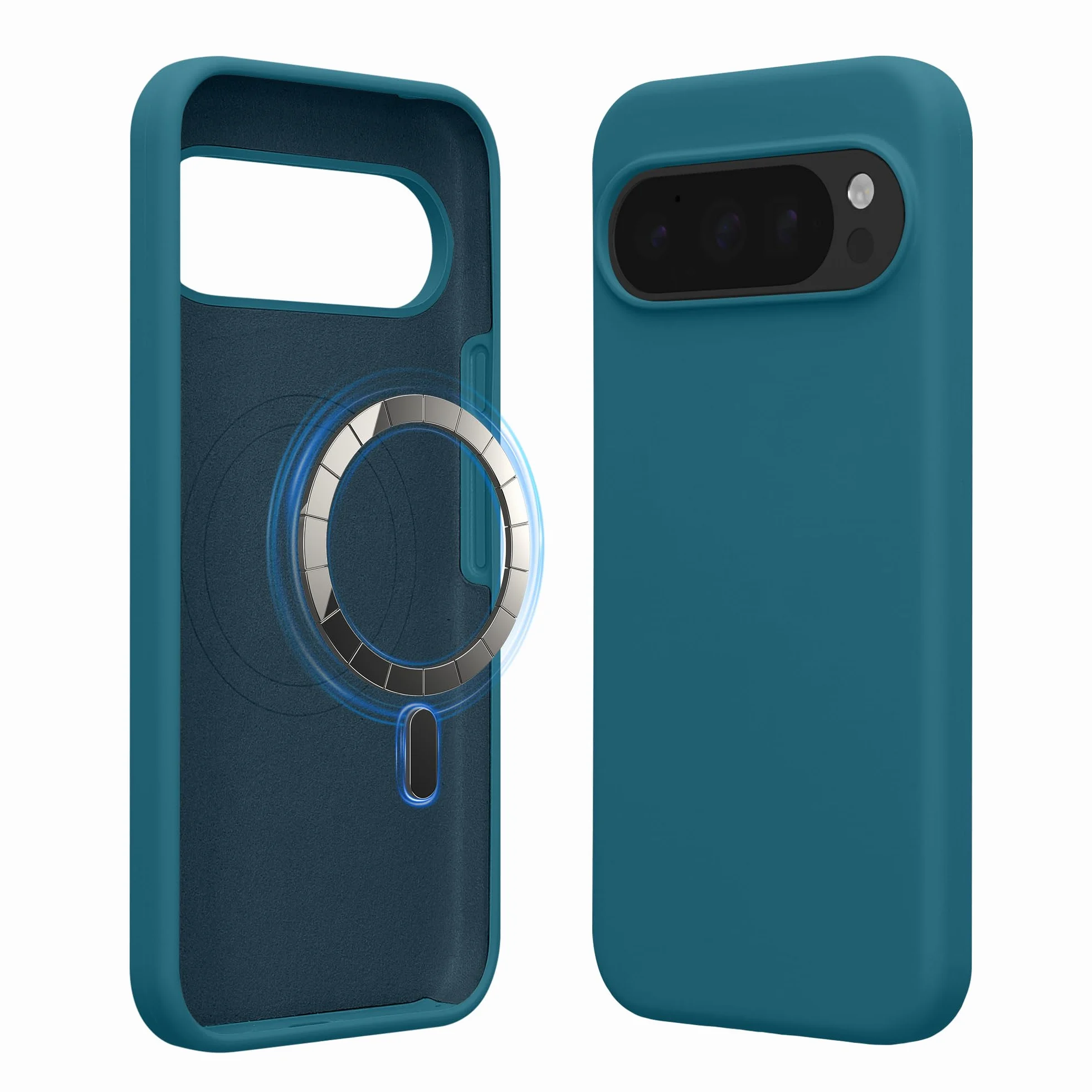 kwmobile etui na Google Pixel 10 / Pixel 10 Pro silikonowe MagSafe matowy