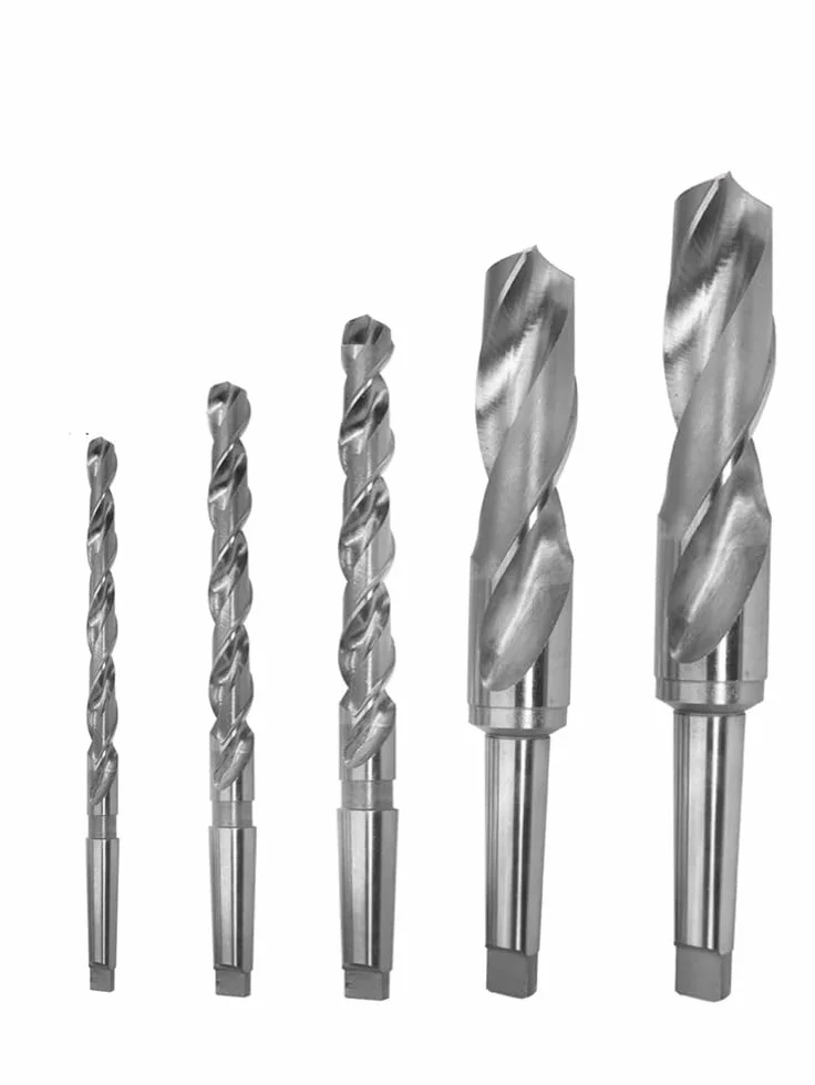Wiertło HSS z chwytem stożkowym Morse'a 13-80 mm - Wiertło kręte rozwiercające ze stali szybkotnącej do obróbki metalu(35mm)