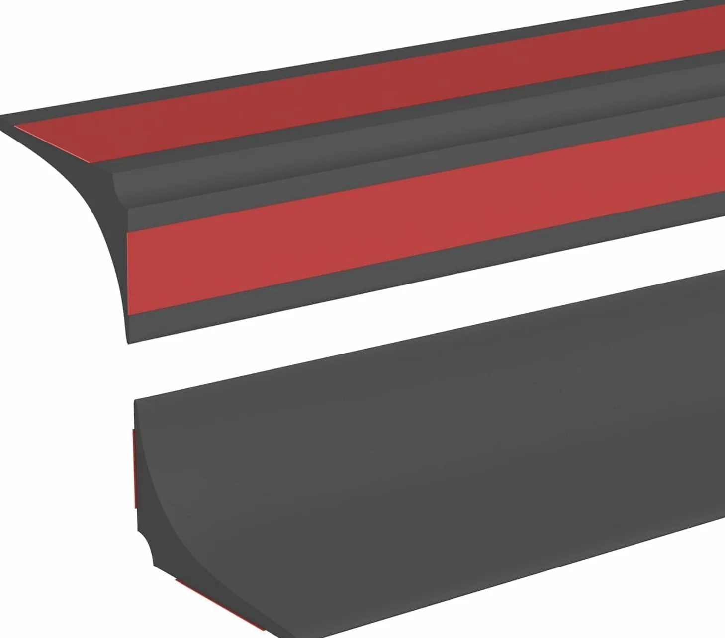 Zayejod Silikonowy pasek uszczelniający do brodzika prysznicowego 30m (15mm×12mm), krawędź zlewu łazienkowego, uszczelnienie krawędzi do uszczelniania szczelin, próg podłogi do wilgotnych,czarny