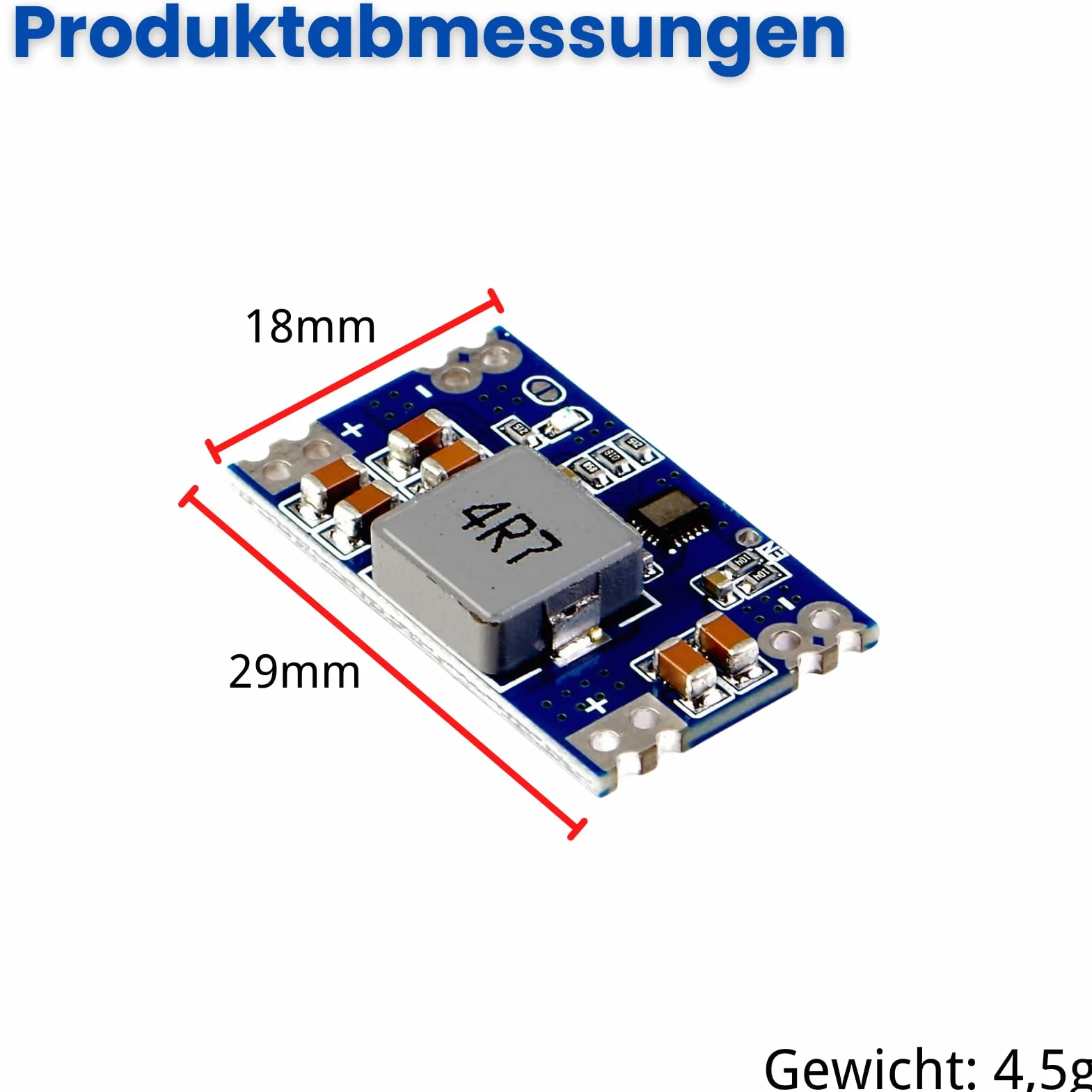Przetwornica napięcia DC-DC Step Down 7-20 V do 5 V Mini 560 moduł zasilacza 6 sztuk
