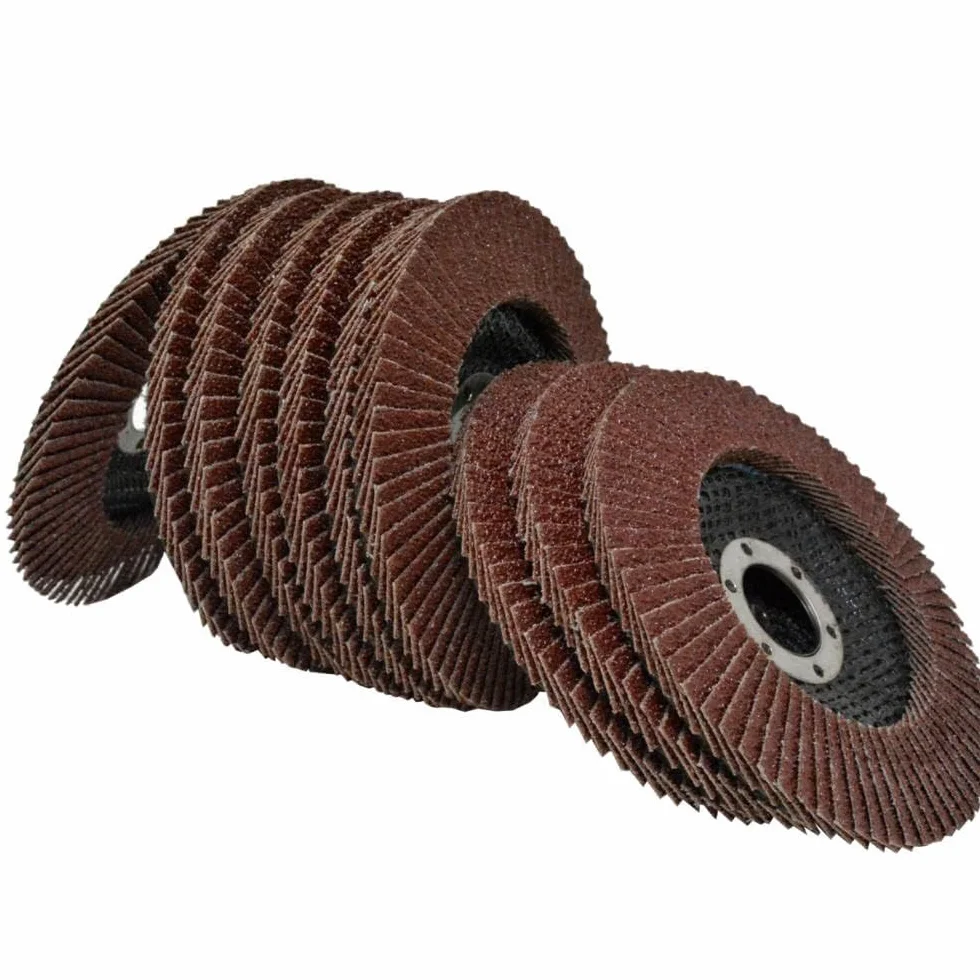 10 sztuk tarcz listkowych 4,5" do szlifierek kątowych - najwyższej jakości tarcze szlifierskie z tlenku glinu(60grit)