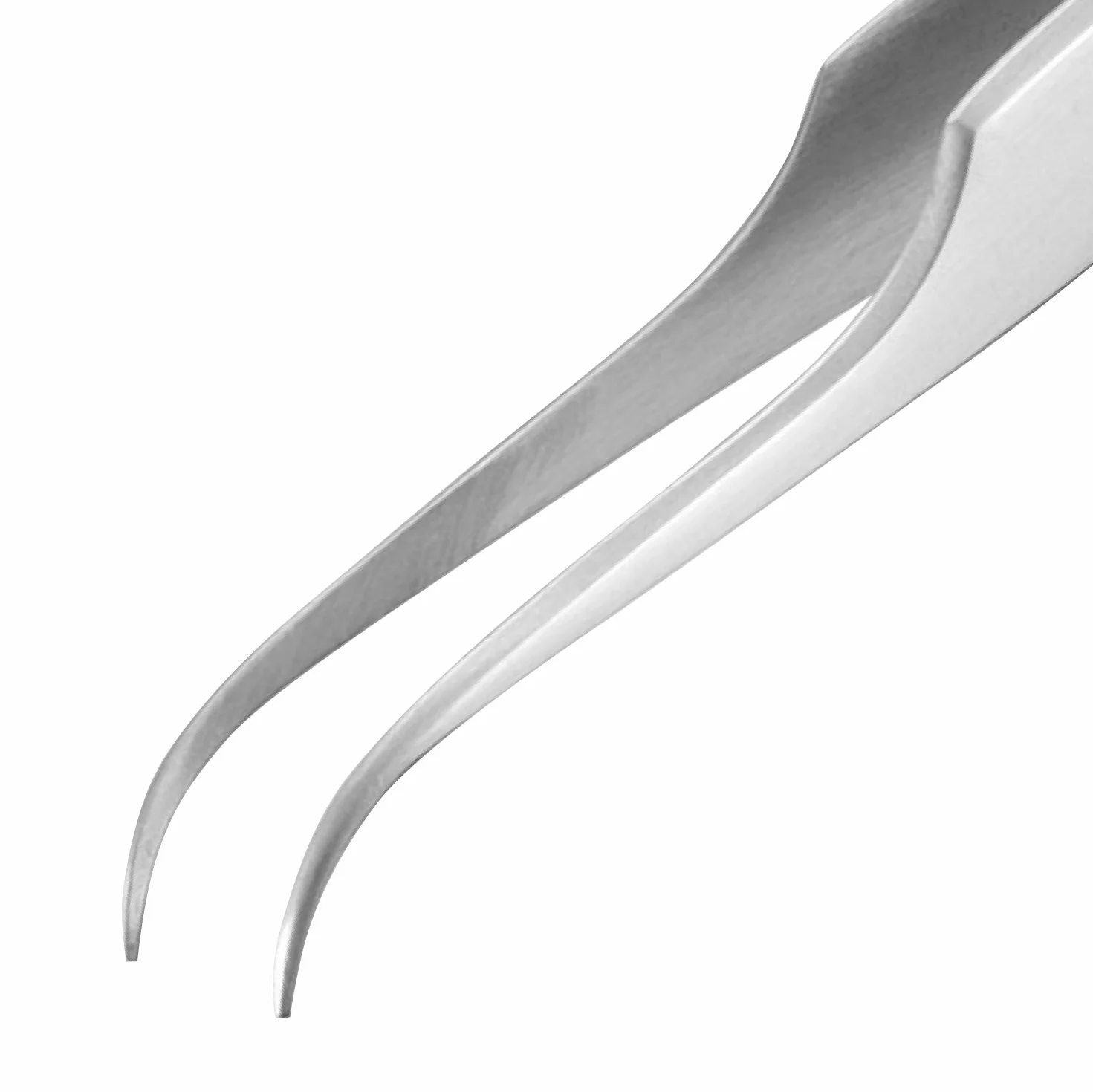 drobna pęseta ze stali nierdzewnej (zakrzywiony styl), długość 120 mm. ENGINEER pt-06