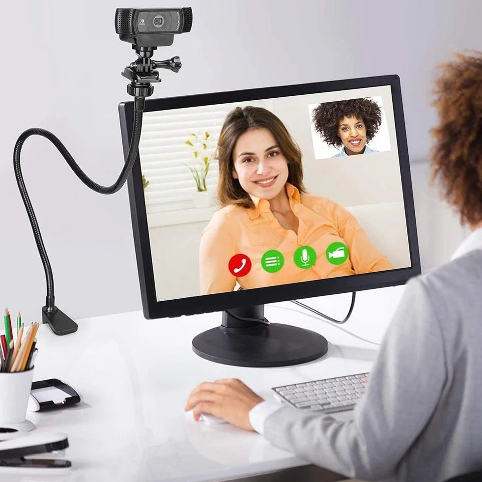 Logitech Uchwyt do kamery internetowej na biurko elastyczny szyja łabędź Brio 4K C925e C922x C922