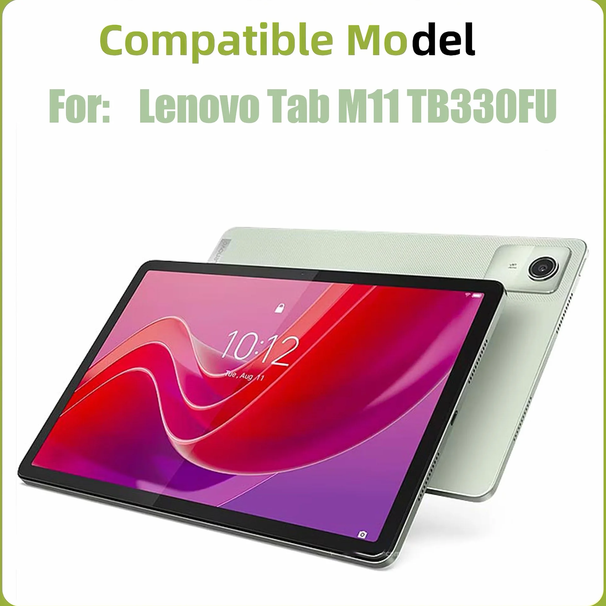 Zestaw naprawczy przedniego szkła wyświetlacza do Lenovo Tab M11 TB330FU 11,0 cali z klejem OCA i zestawem narzędzi