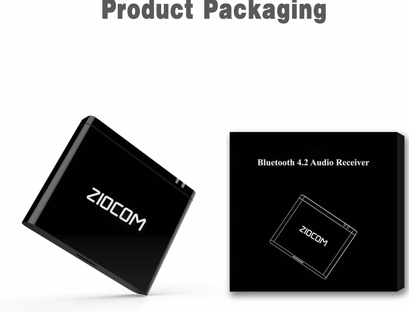 ZIOCOM 8-pinowy adapter Bluetooth do Bose Sounddock III, JBL MS302GM, Yamaha TSX-14, iHome IPL8BN
