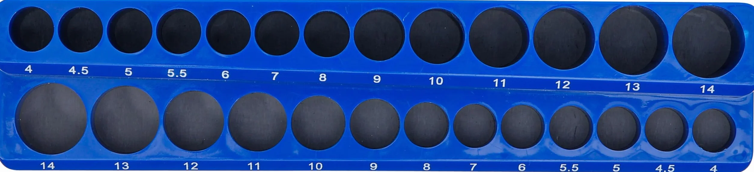 BGS 74597 | Uchwyt plastikowy do nasadek do kluczy | magnetyczny | 6,3 mm (1/4")