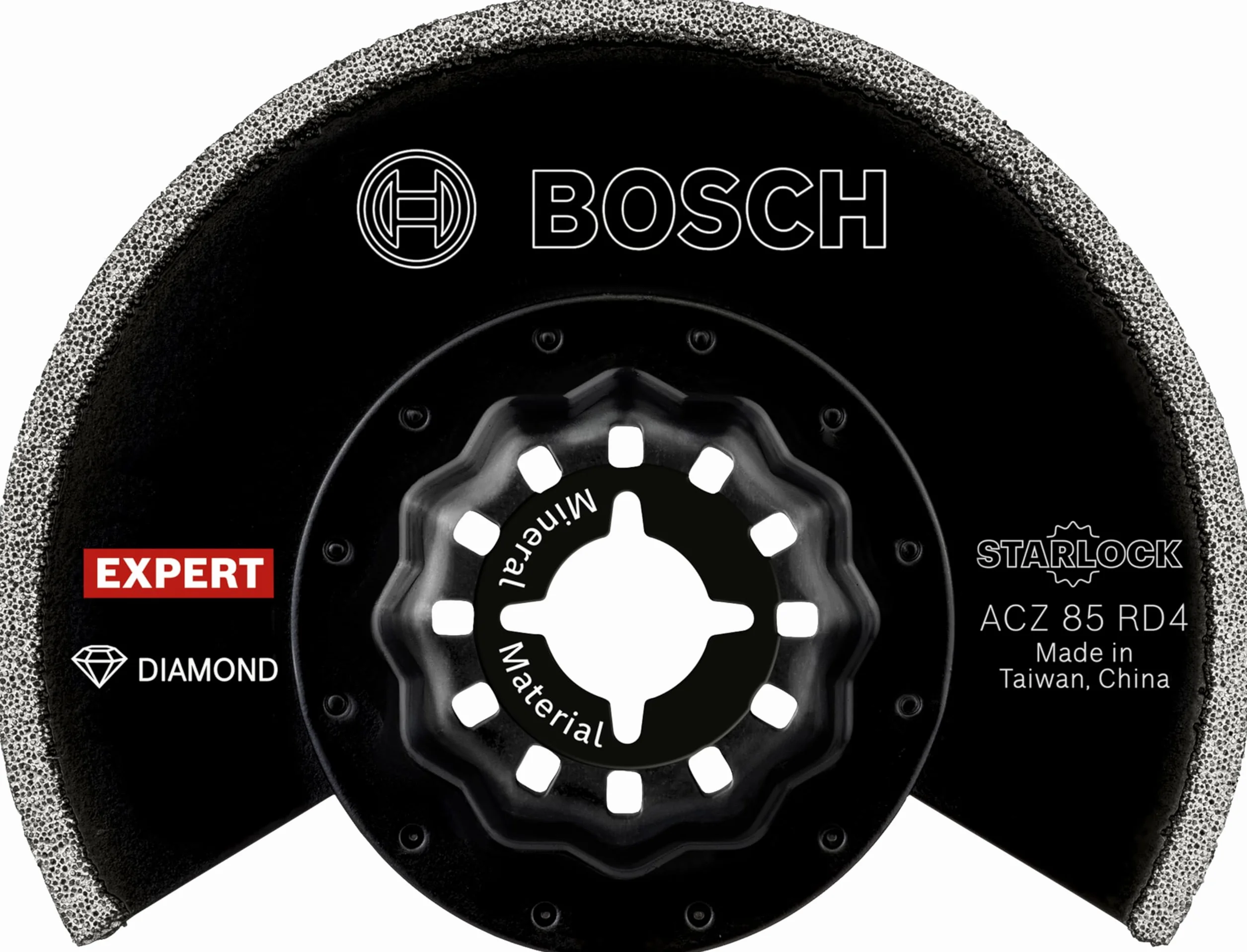 Bosch 10x Brzeszczot do fug EXPERT ACZ 85 RD4 (do Moździerz, Miękkie płytki ceramiczne, Ø 85 mm, Professional Akcesoria Narzędzie wielofunkcyjne)