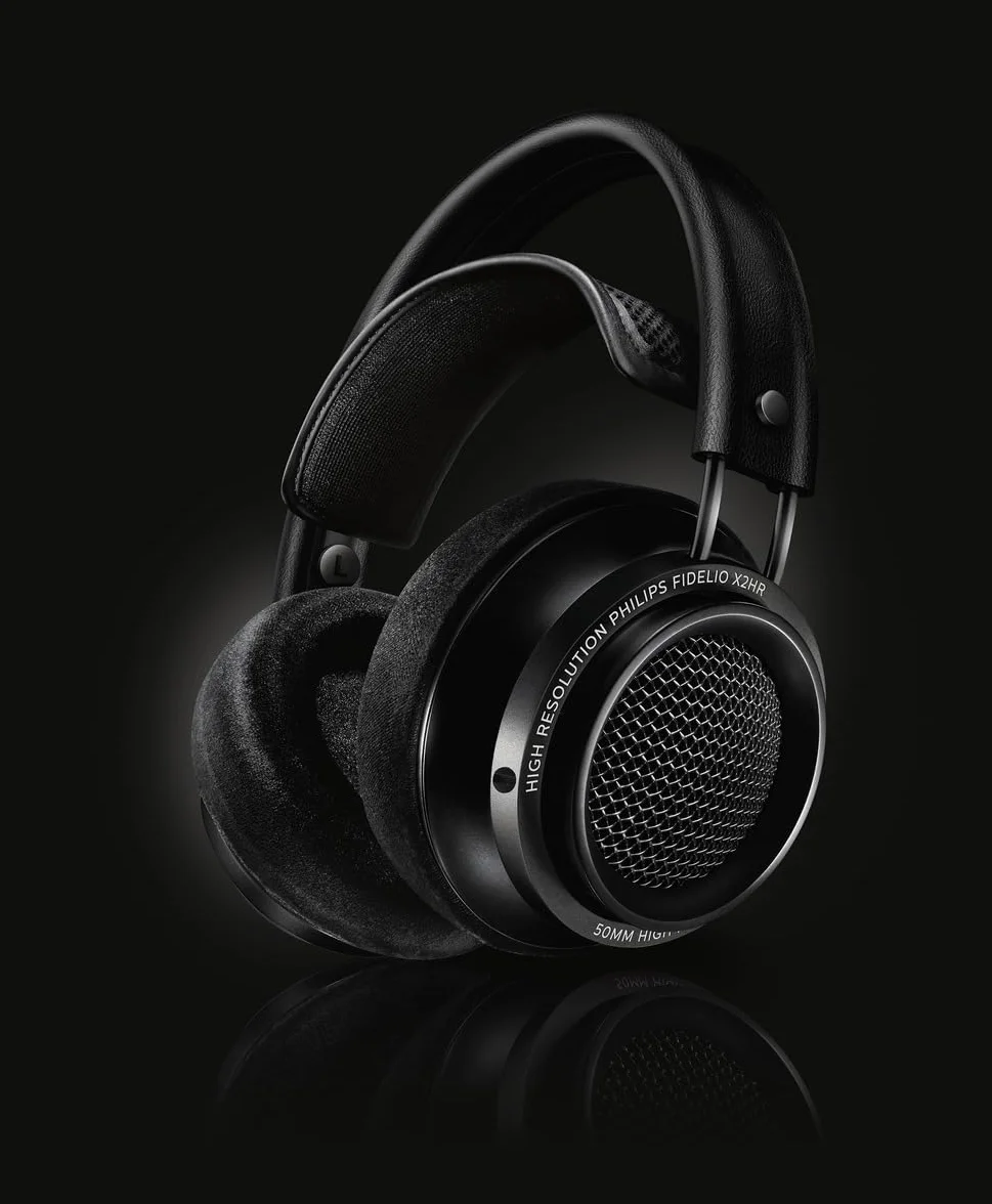Philips Fidelio X2HR/00 Słuchawki Przewodowe Over Ear, 100 dB, 3,5 mm, Czarne